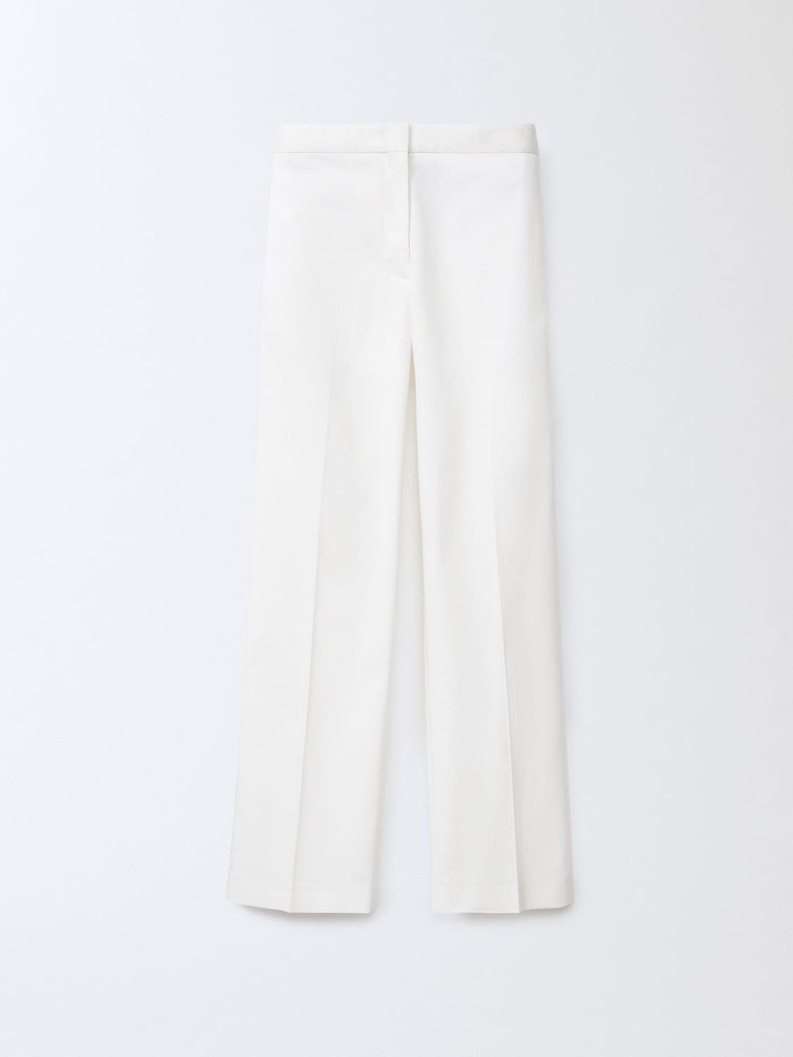 FABIANA FILIPPI PANTALONI: Pantalone classico Fabiana Filippi in cotone stretch , Bianco - Img 5