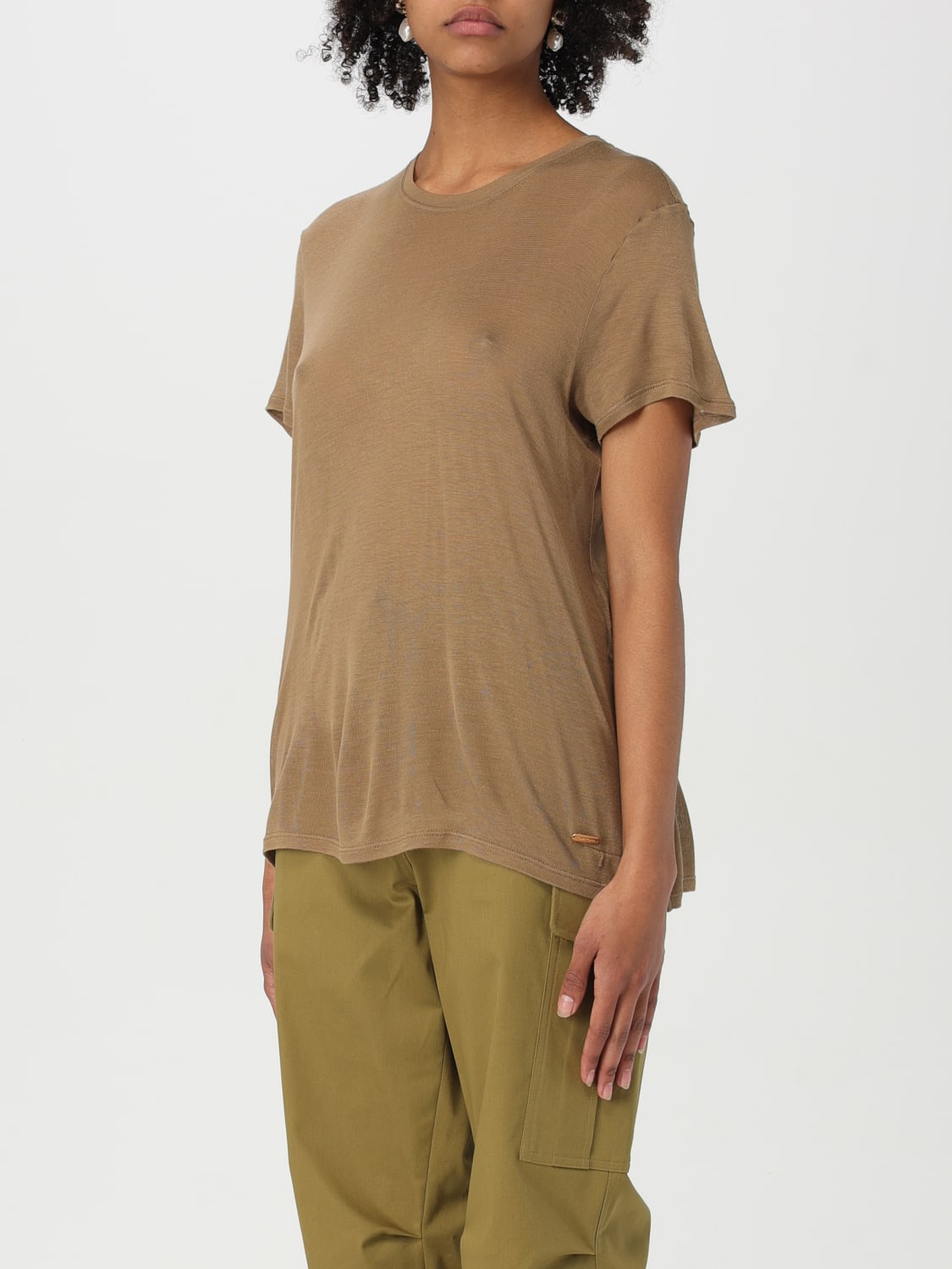 TOM FORD T-SHIRT: T-shirt woman Tom Ford, Brown - Img 4