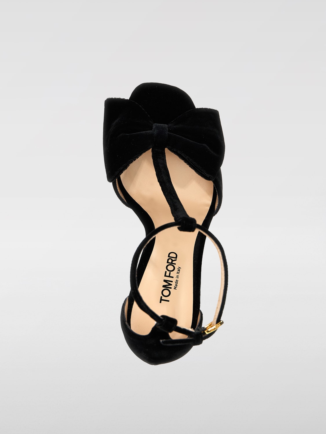 シューズ・サンダルその他 TOM FORD Woman Heeled sandals Black W3440TVE001G 1N001 TOM FORD: Flat sandals woman - Black | Tom Ford heeled