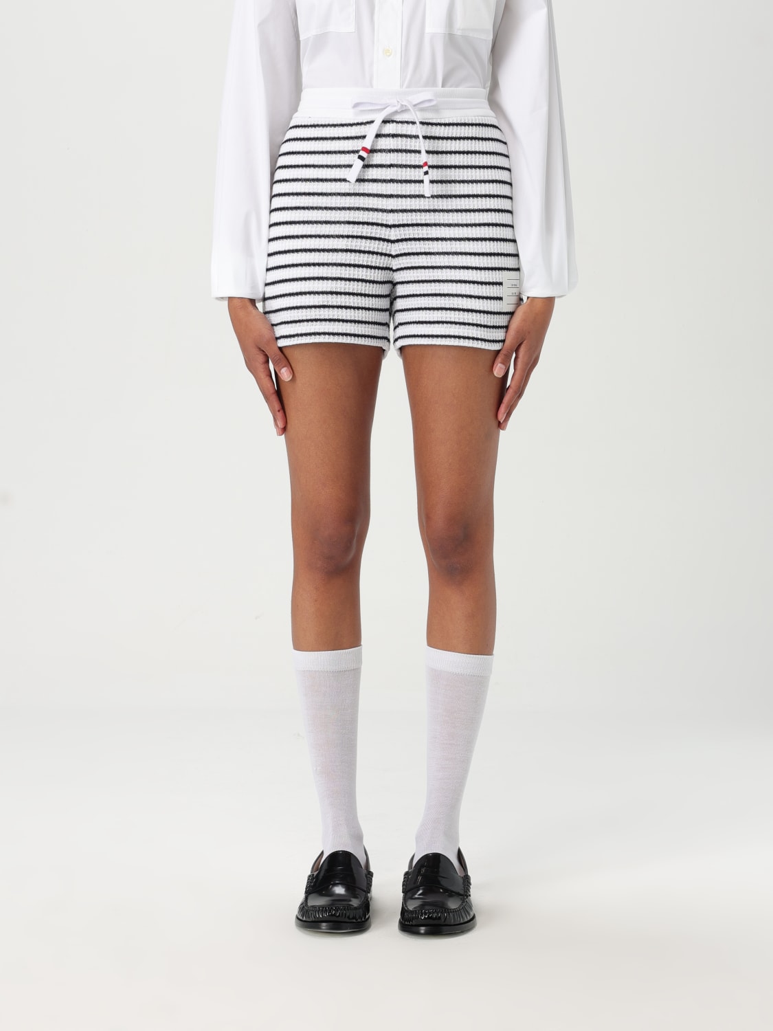 ショートパンツ THOM BROWNE Woman Short Multicolor FJQ119AJ0188 415 THOM BROWNE: Short woman - Multicolor | Thom Browne short