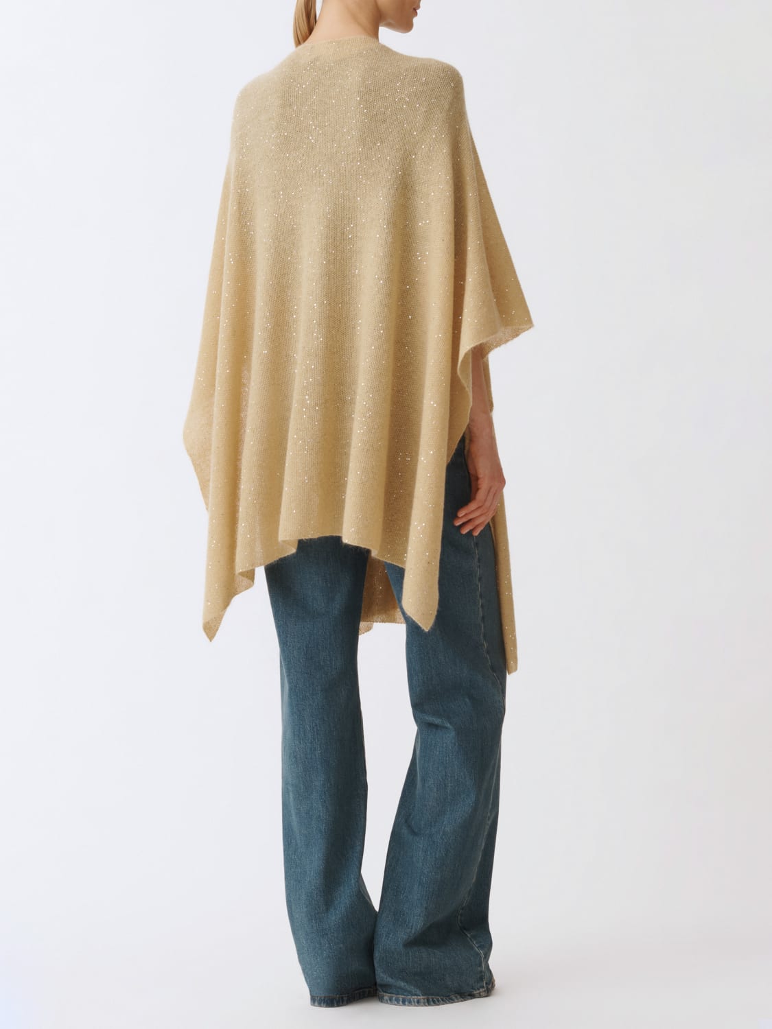 FABIANA FILIPPI ÉCHARPE: écharpe femme Fabiana Filippi, Or - Img 2