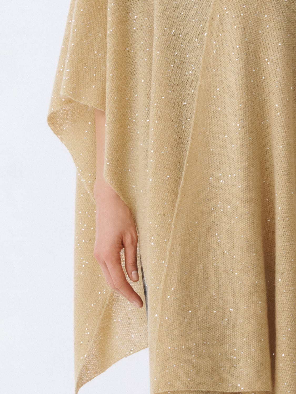 FABIANA FILIPPI ÉCHARPE: écharpe femme Fabiana Filippi, Or - Img 3