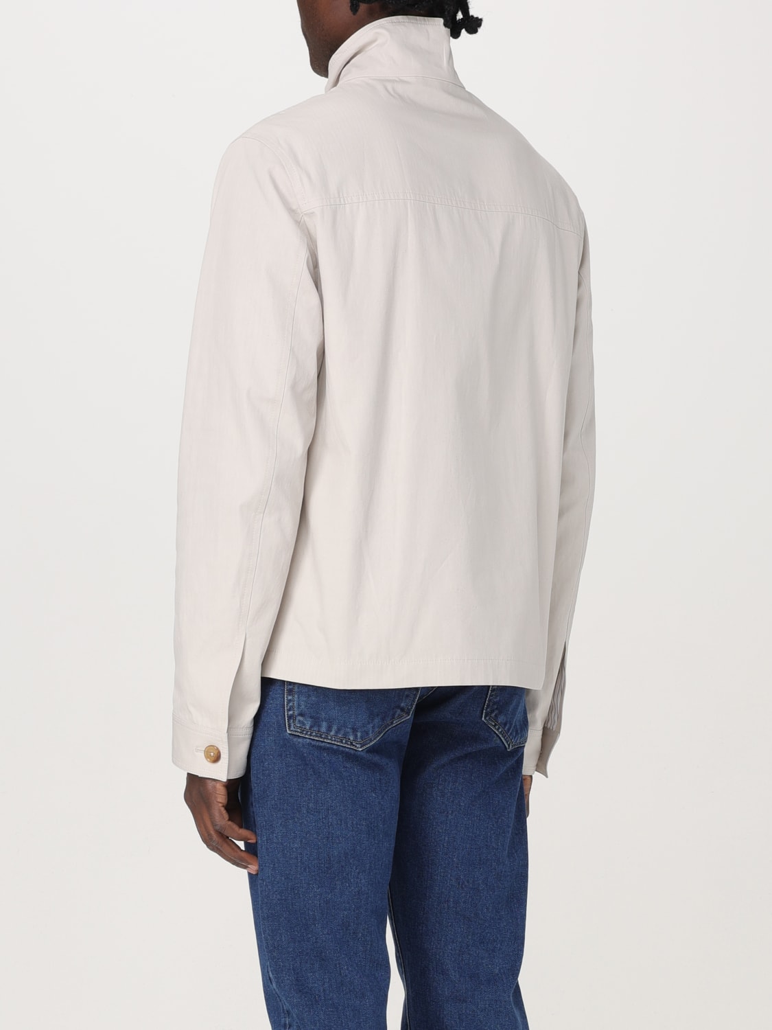 DOLCE & GABBANA JACKET: Coat men Dolce & Gabbana, Beige - Img 3