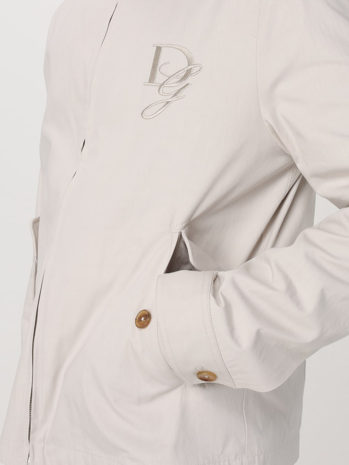 DOLCE & GABBANA JACKET: Coat men Dolce & Gabbana, Beige - Img 5