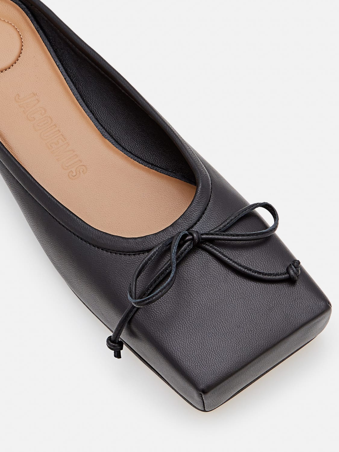 JACQUEMUS ZAPATOS: Manoletinas mujer Jacquemus, Negro - Img 4