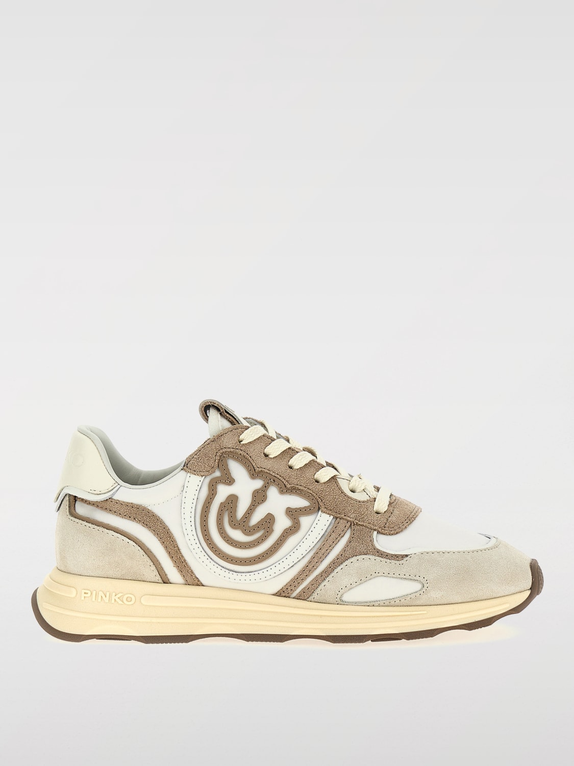 スニーカー PINKO Women Sneakers SS0087P085ZZF Silver Logo sneakers with silver details