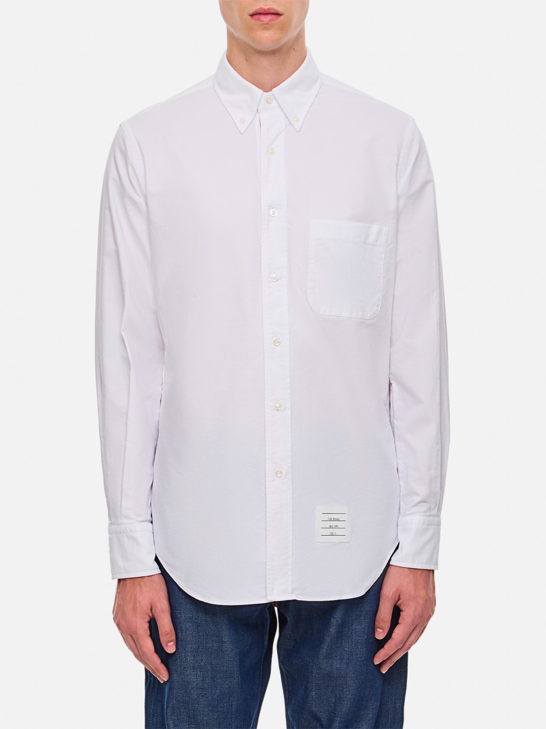 THOM BROWNE HEMD: Pullover herren Thom Browne, Weiß - Img 1