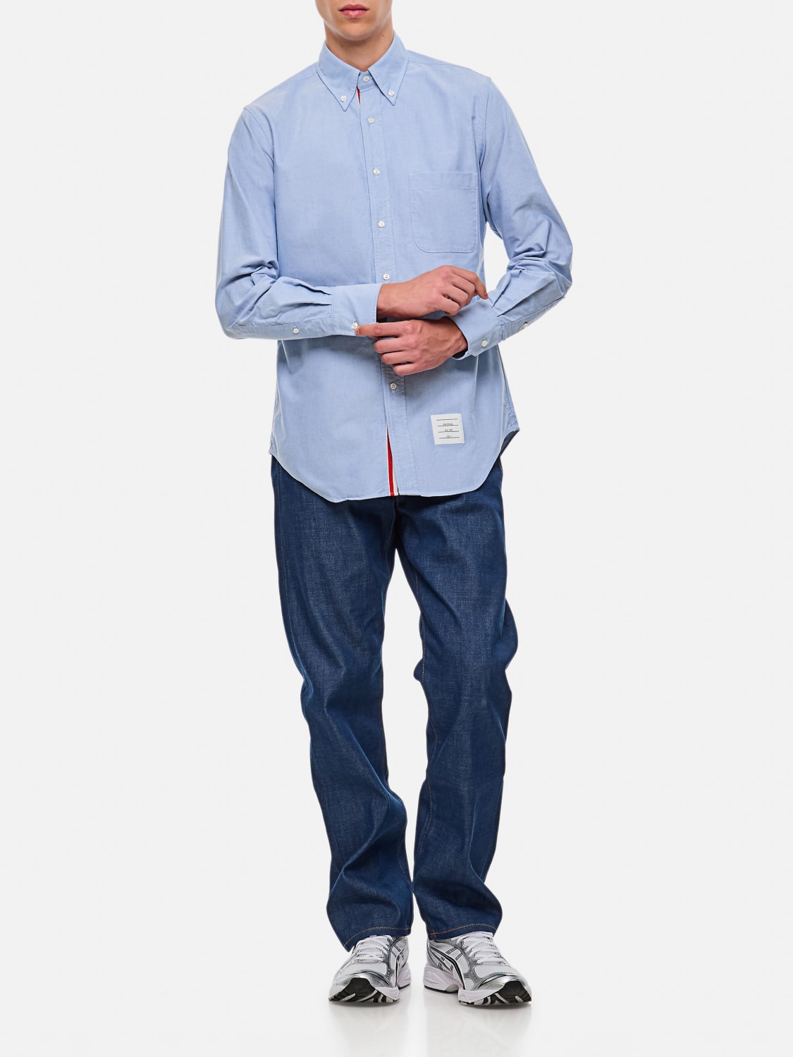 THOM BROWNE HEMD: Pullover herren Thom Browne, Hellblau - Img 2