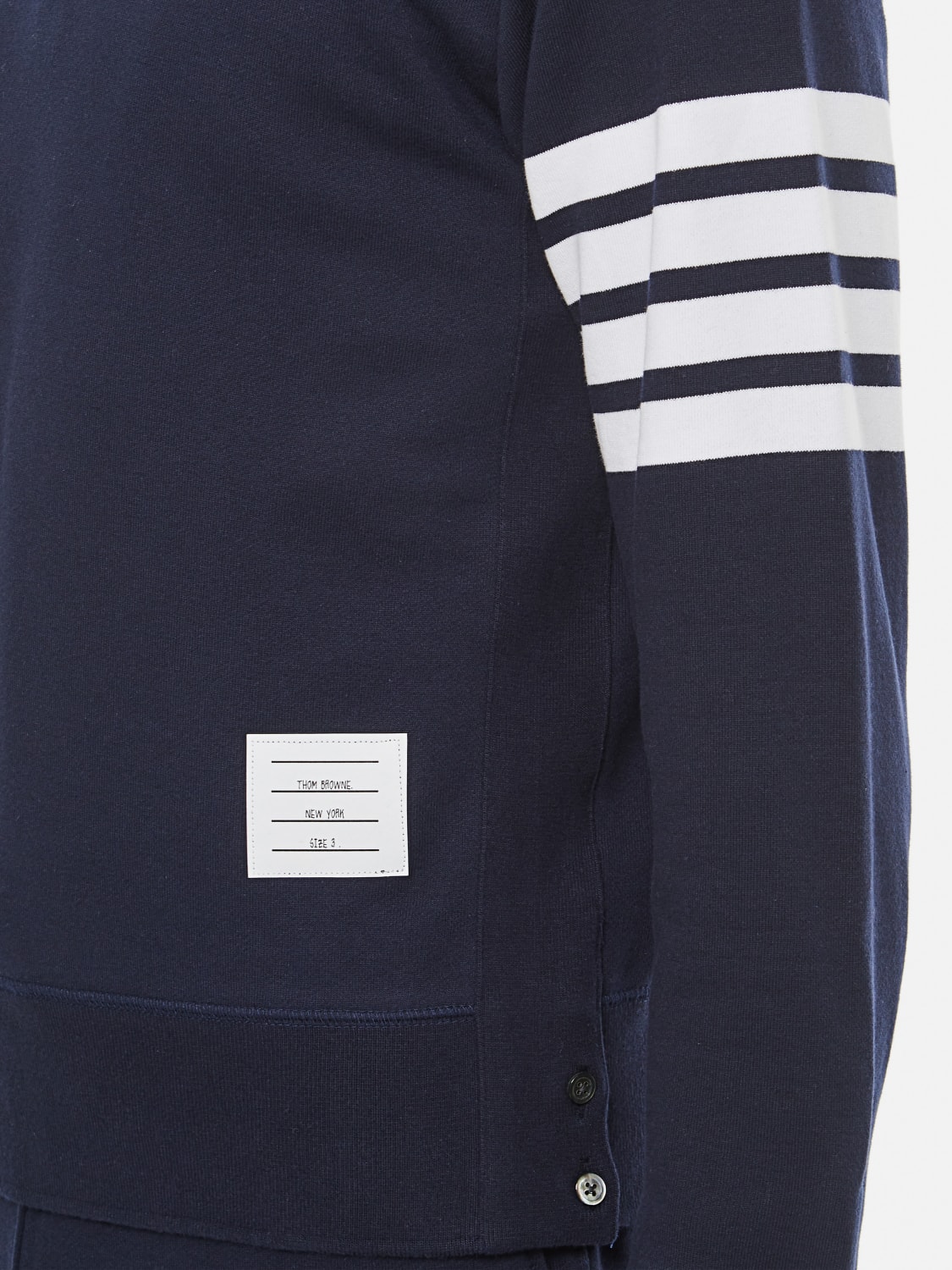 THOM BROWNE SWEATSHIRT: Sweatshirt men Thom Browne, Blue - Img 4