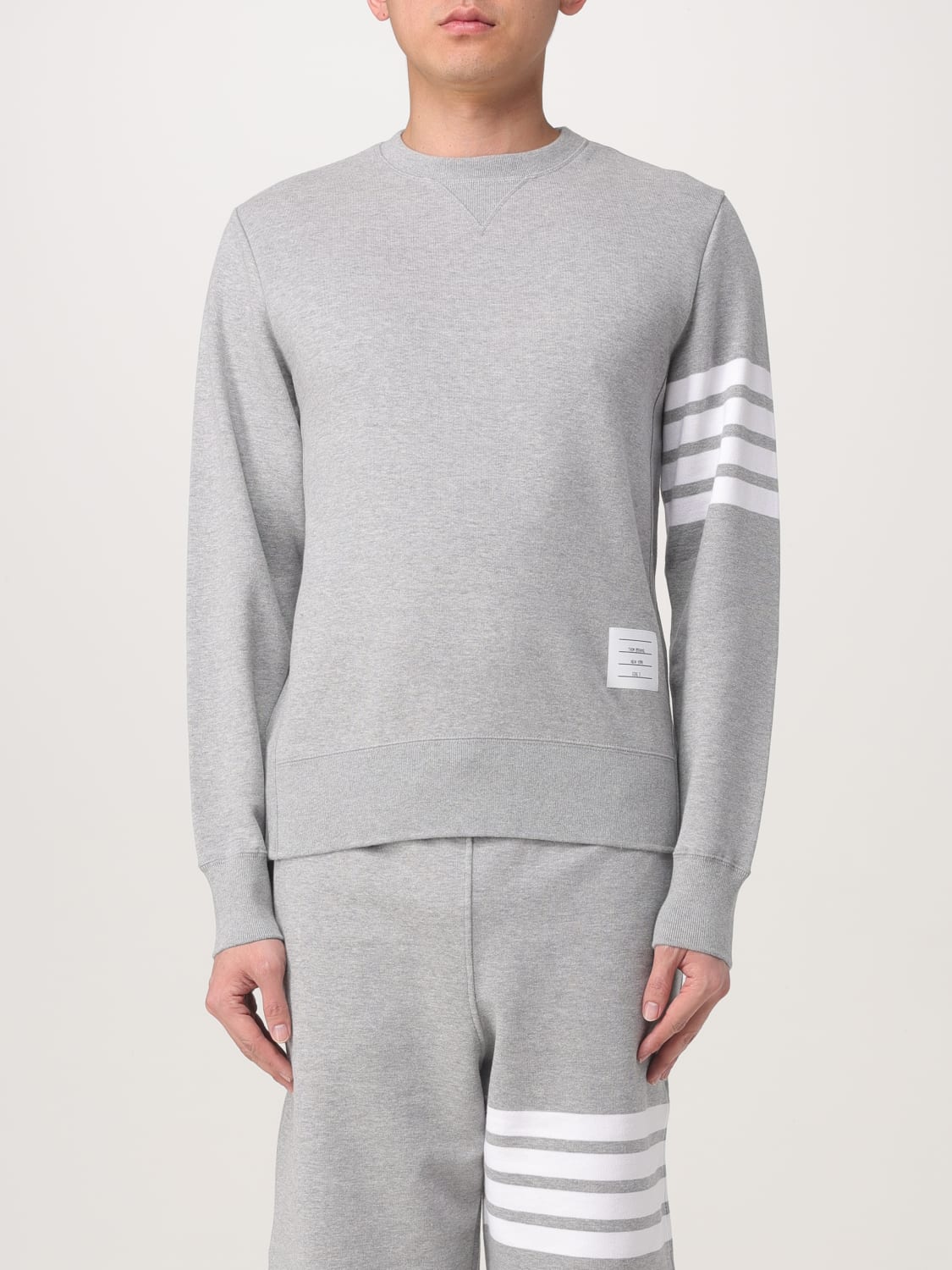 THOM BROWNE SWEATSHIRT: Sweatshirt men Thom Browne, Grey - Img 1