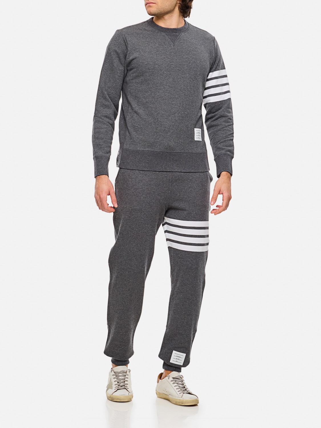 THOM BROWNE SWEATSHIRT: Sweatshirt herren Thom Browne, Grau 1 - Img 2