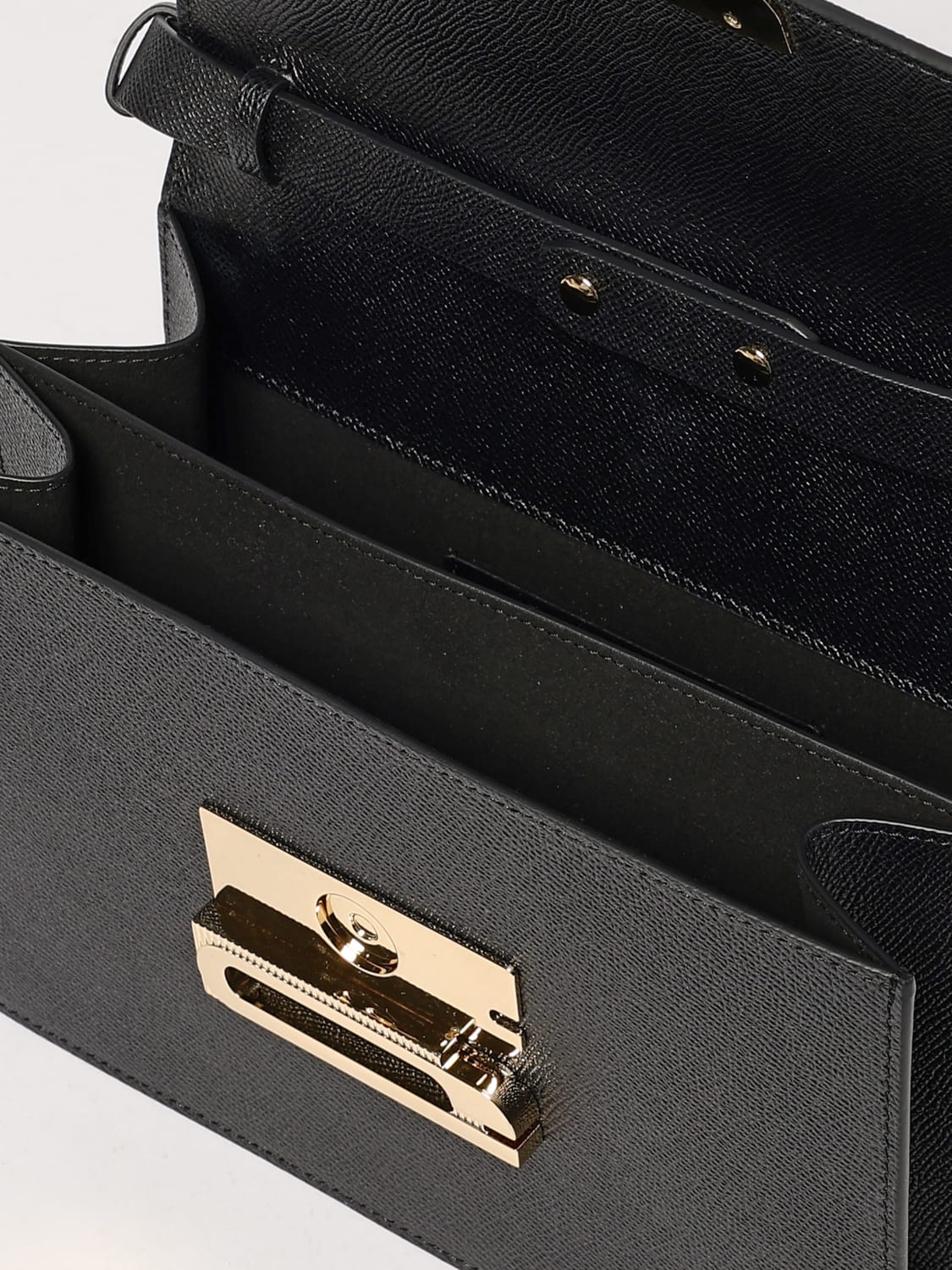 VICTORIA VICTORIA BECKHAM BORSA A MANO: Borsa Dorian Victoria Victoria Beckham in pelle a grana , Nero - Img 6