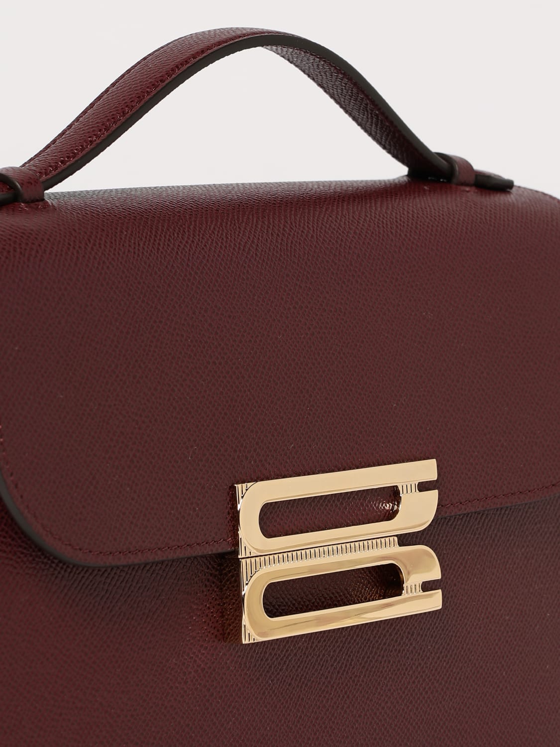 VICTORIA VICTORIA BECKHAM HANDTASCHE: Schultertasche damen Victoria Victoria Beckham, Burgunderrot - Img 4