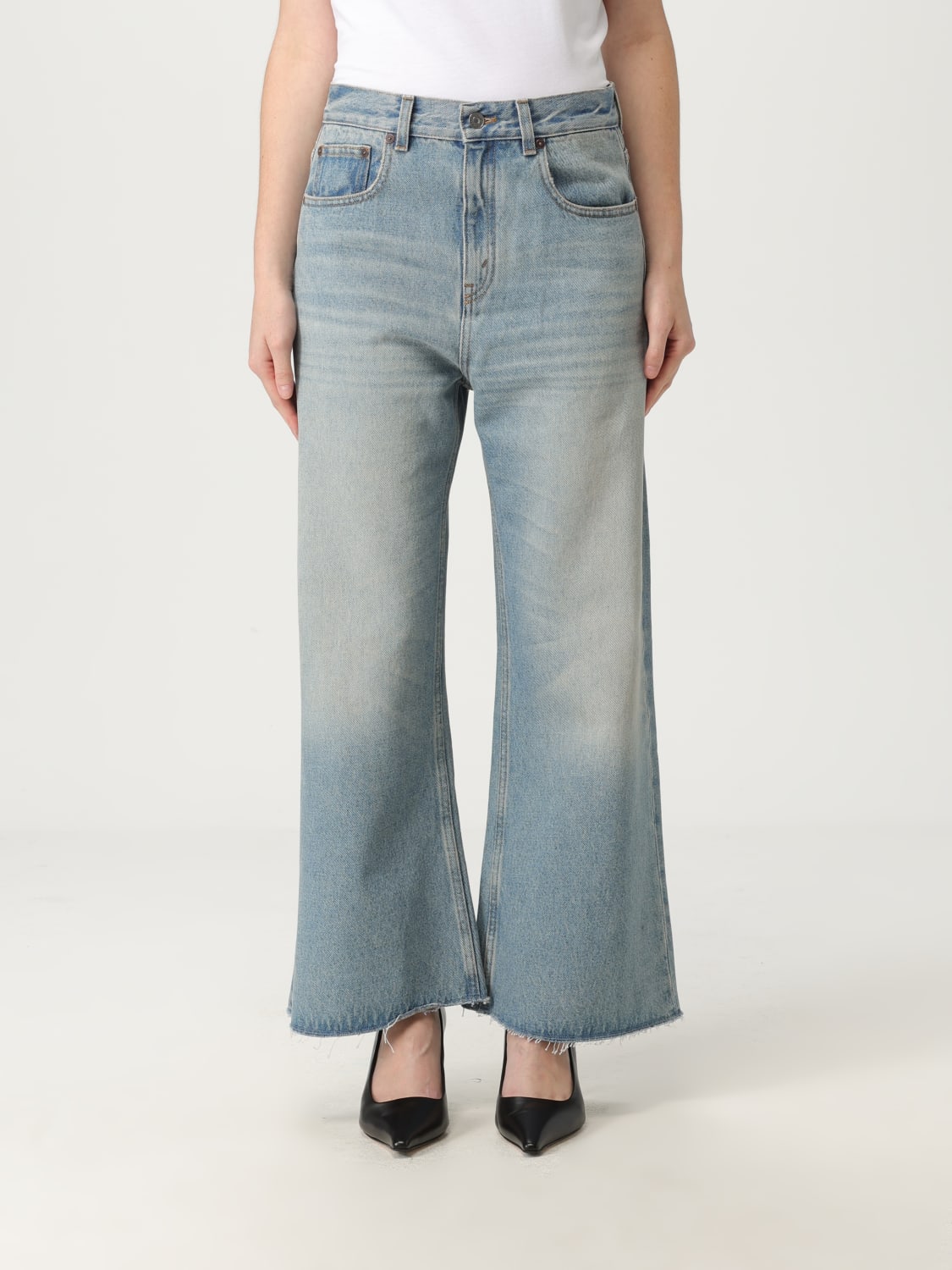 VICTORIA VICTORIA BECKHAM JEANS: Jeans flared Victoria Victoria Beckham, Denim - Img 1