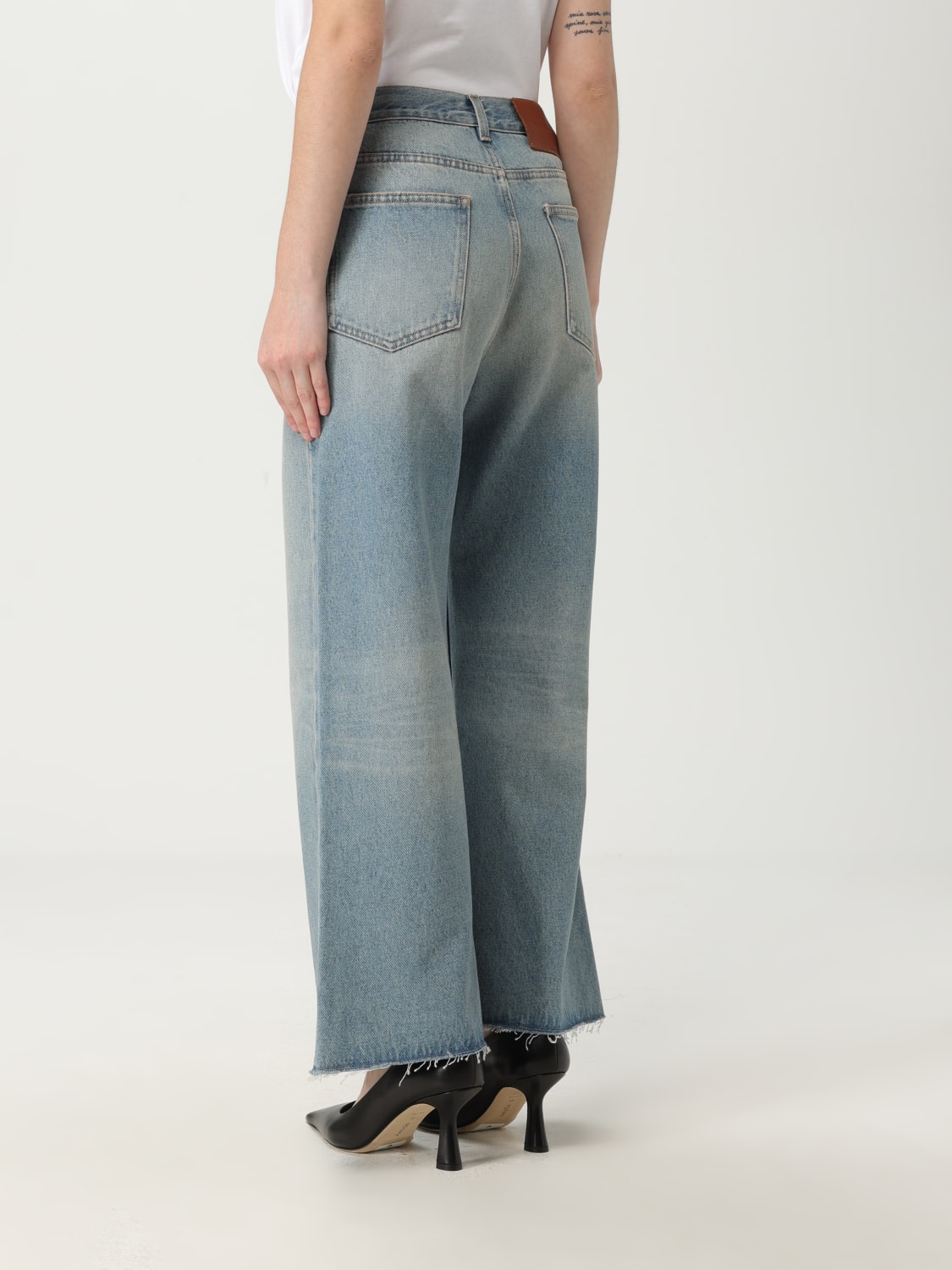 VICTORIA VICTORIA BECKHAM JEANS: Jeans flared Victoria Victoria Beckham, Denim - Img 3