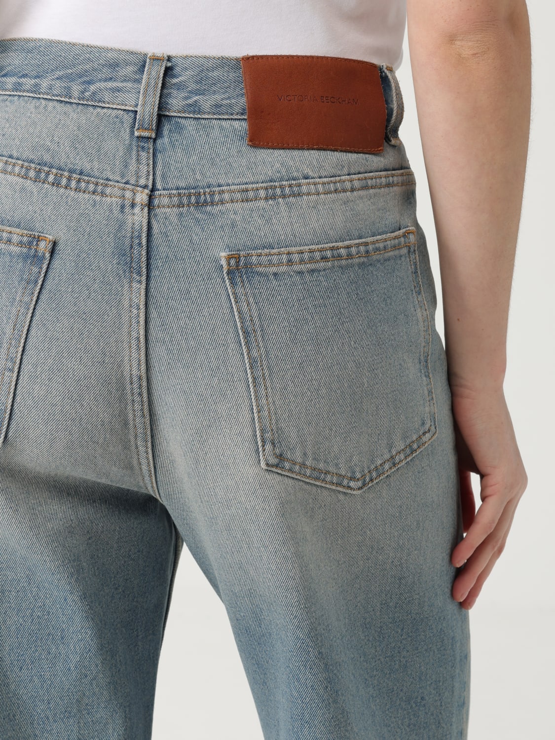 VICTORIA VICTORIA BECKHAM JEANS: Jeans flared Victoria Victoria Beckham, Denim - Img 5
