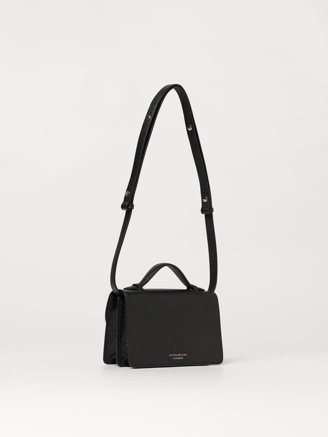 VICTORIA VICTORIA BECKHAM BORSA MINI: Borsa Dorian Victoria Victoria Beckham in pelle a grana , Nero - Img 3