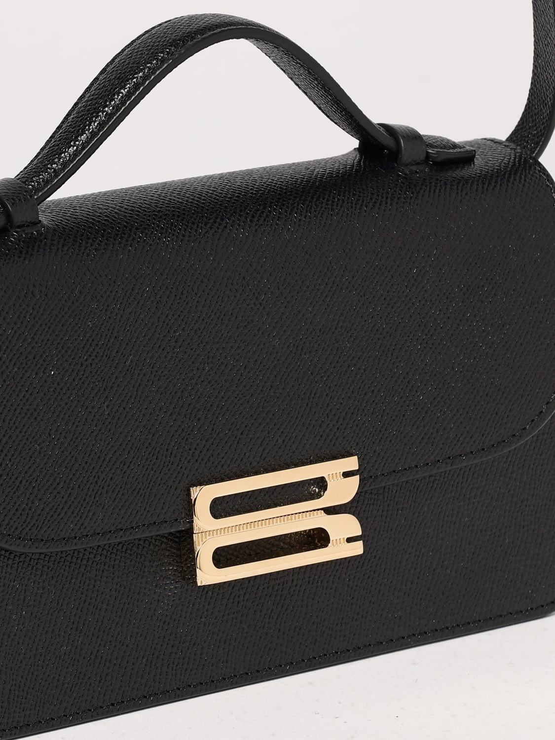 VICTORIA VICTORIA BECKHAM BORSA MINI: Borsa Dorian Victoria Victoria Beckham in pelle a grana , Nero - Img 5