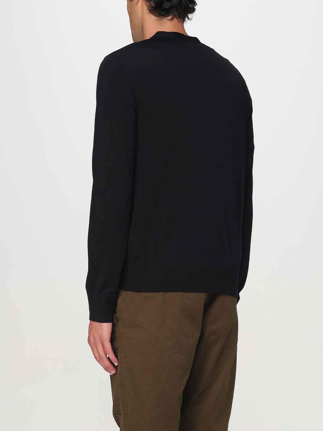 DSQUARED2 SWEATER: Cardigan men Dsquared2, Black - Img 2