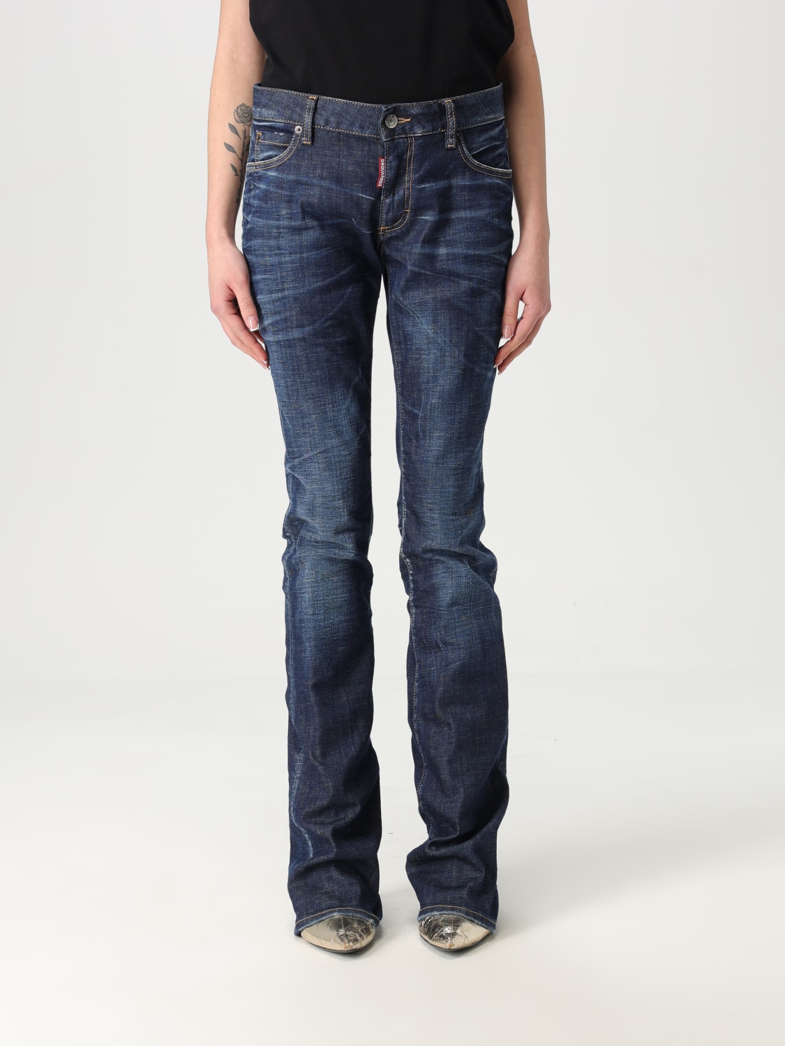 DSQUARED2: Jeans woman - Denim | Dsquared2 jeans
