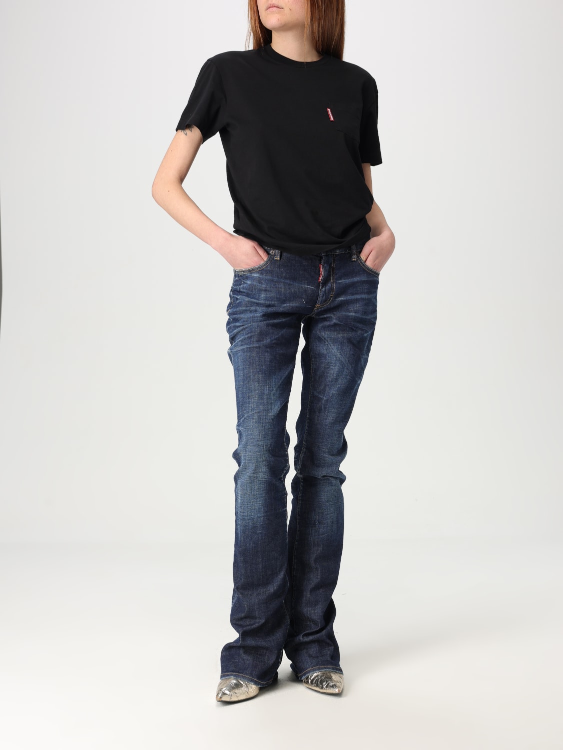 デニム・ジーパン D SQUARED2 S75LB0945S30342 Jeans DSQUARED2: Jeans woman - Denim | Dsquared2 jeans