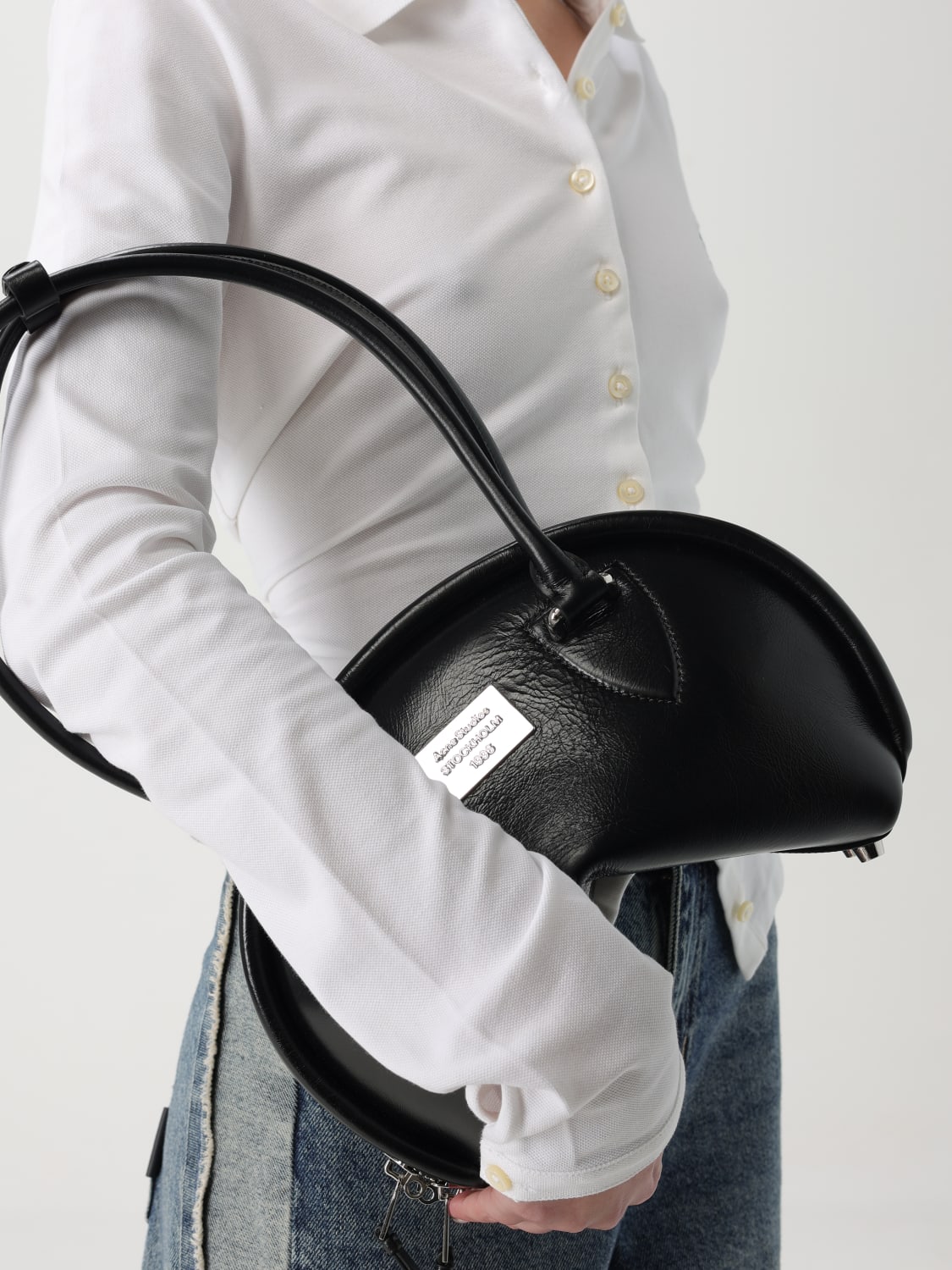 トートバッグ Acne Studios BAG (A10420 ACNE STUDIOS: Mini bag woman - Black | Acne Studios shoulder