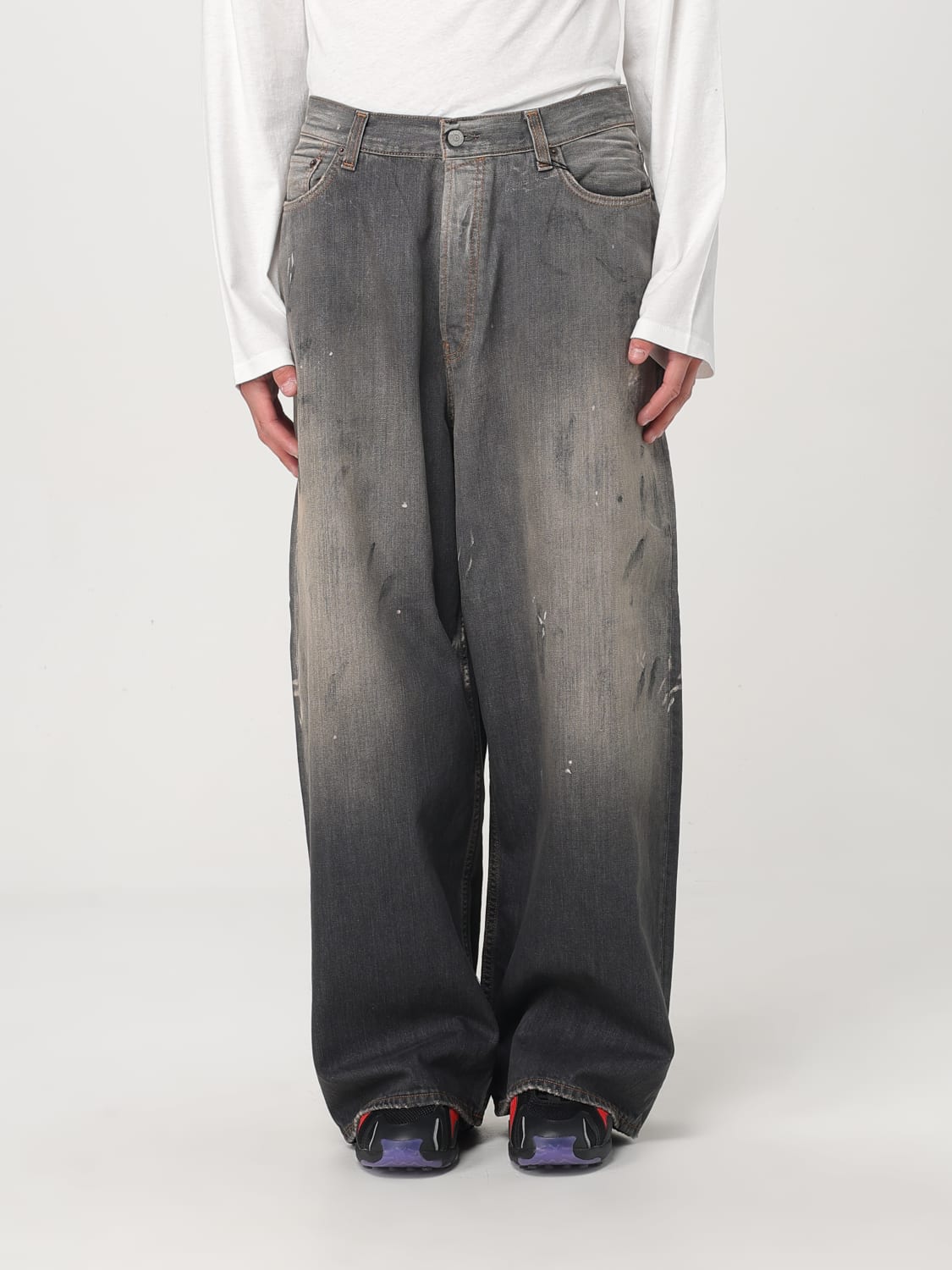 ACNE STUDIOS JEANS: Jeans men Acne Studios, Black - Img 1
