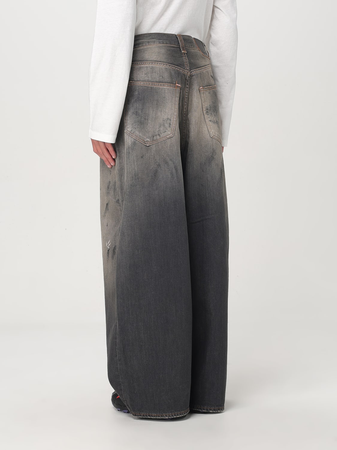 ACNE STUDIOS JEANS: Jeans men Acne Studios, Black - Img 3