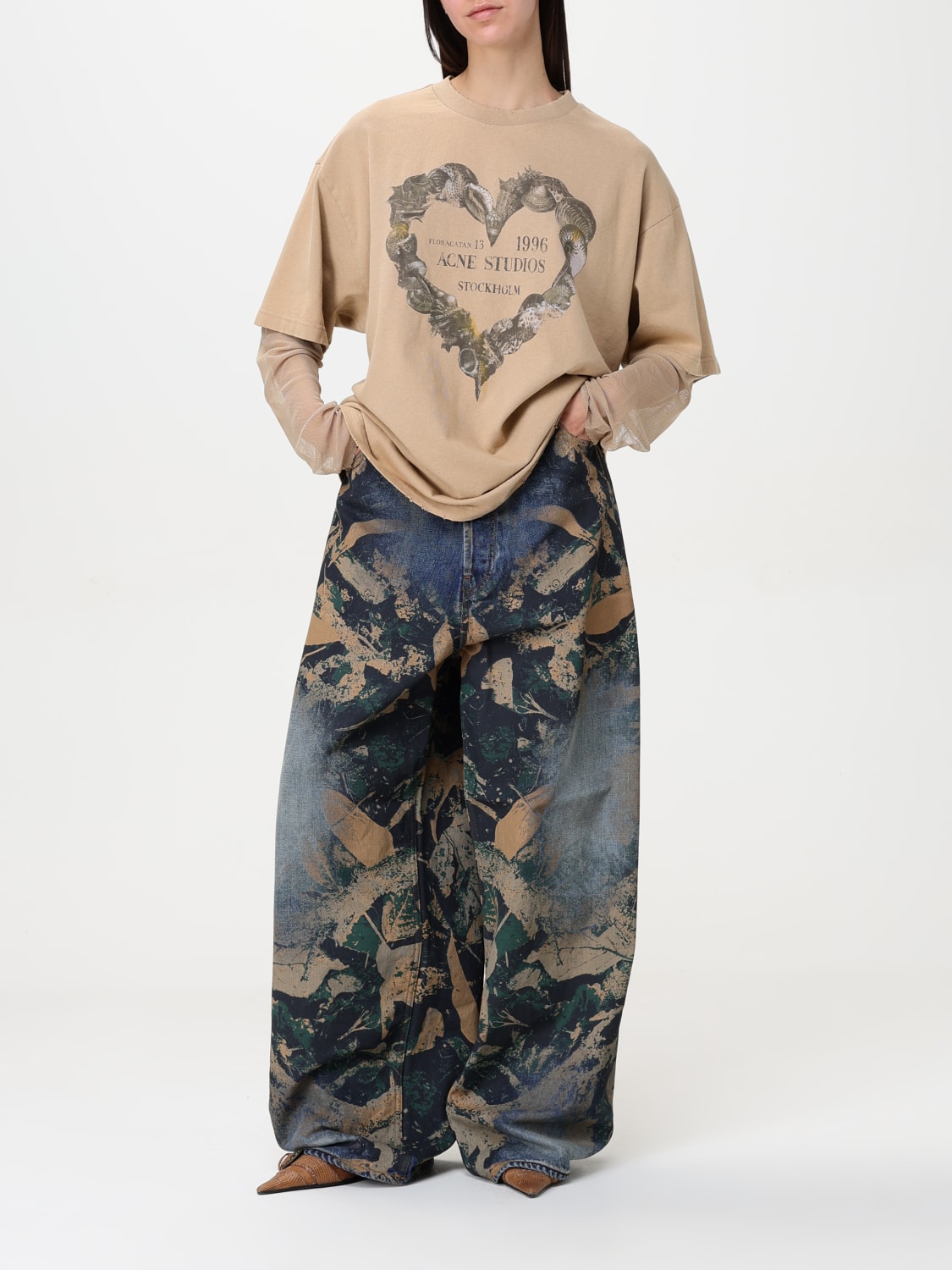 Acne Studiosアウトレット：ジーンズ レディース - ブルー | GIGLIO