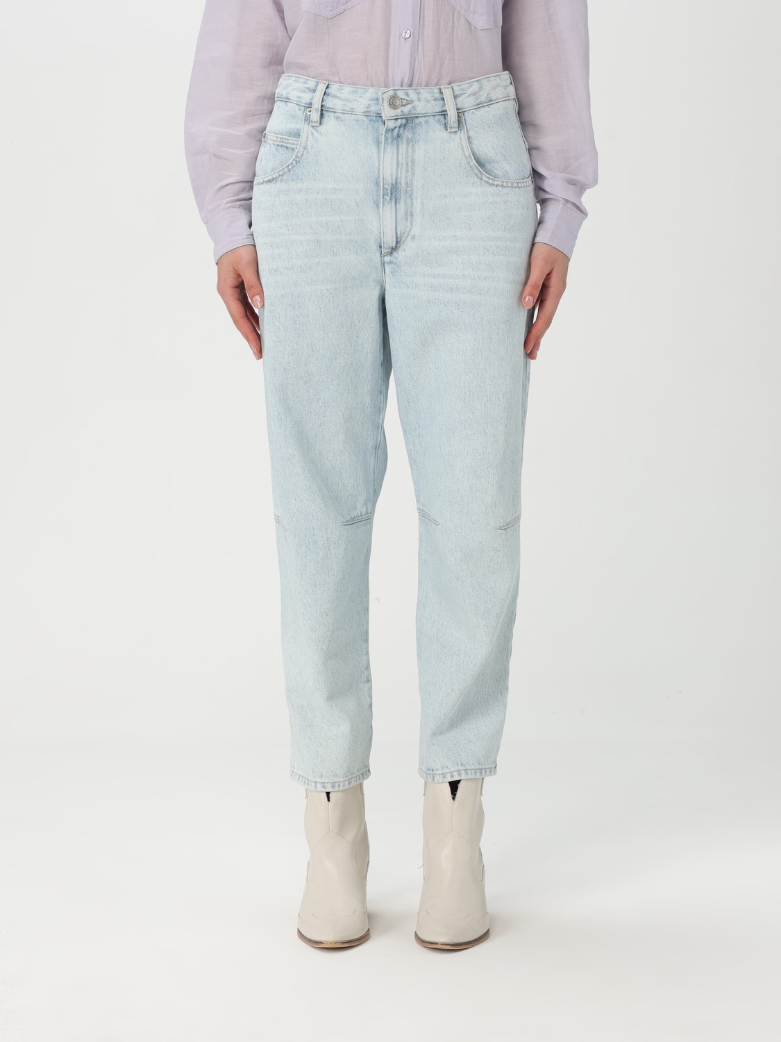 ISABEL MARANT ETOILE JEANS: Jeans femme Isabel Marant Etoile, Bleu - Img 1