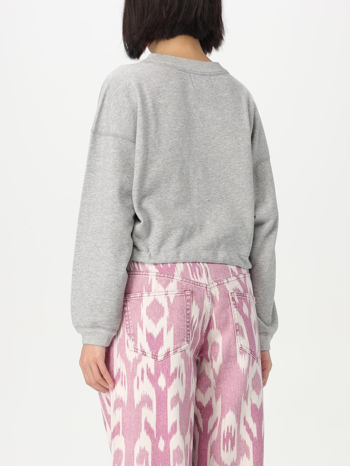 ISABEL MARANT ETOILE SWEATSHIRT: Sweater woman Isabel Marant Etoile, Grey - Img 3