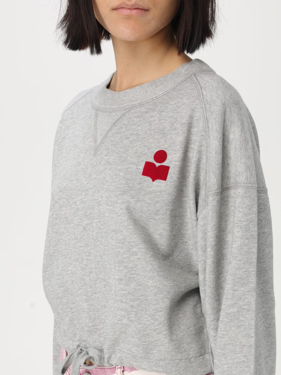 ISABEL MARANT ETOILE SWEATSHIRT: Sweater woman Isabel Marant Etoile, Grey - Img 4