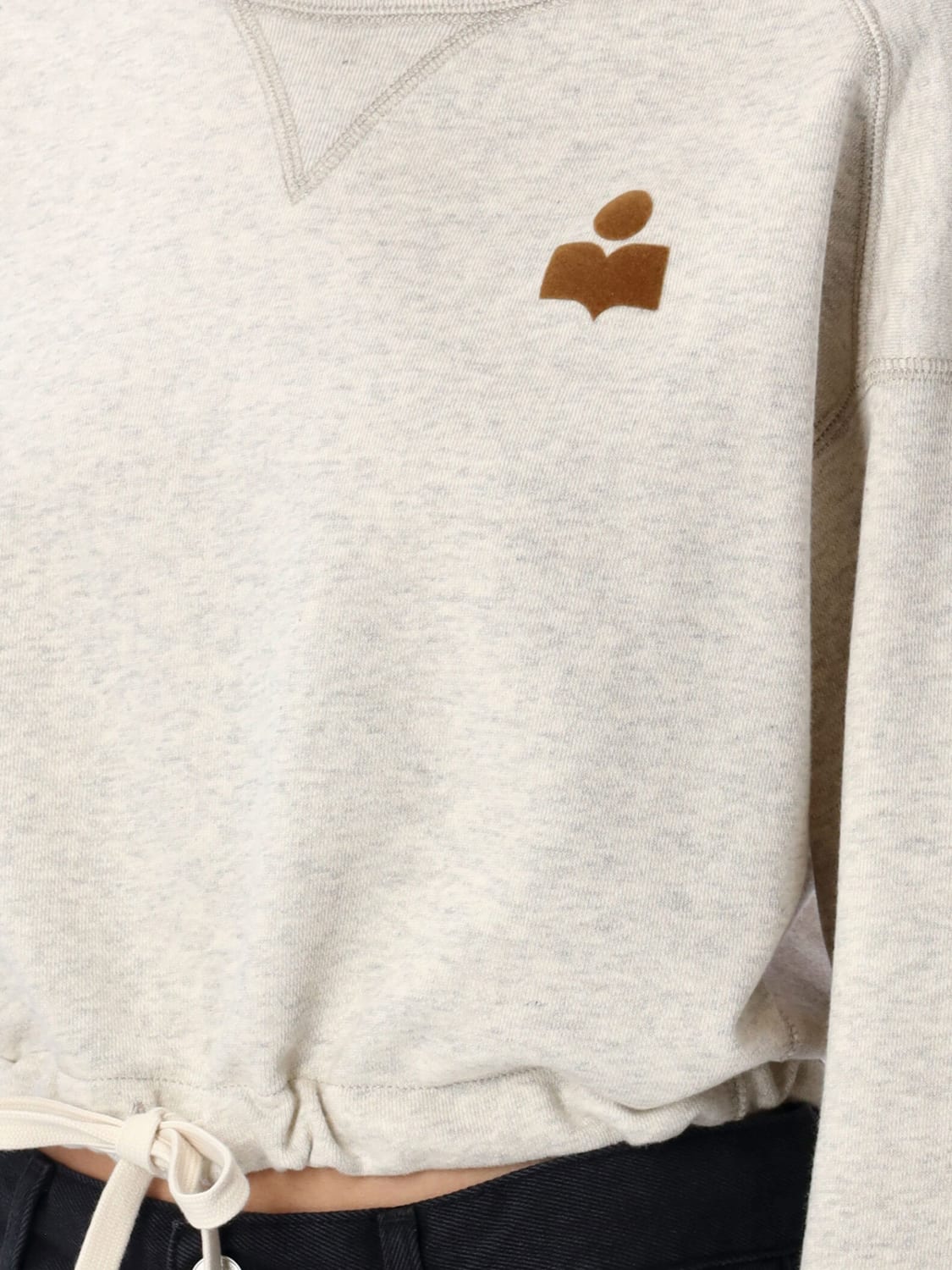 ISABEL MARANT ETOILE SWEAT-SHIRT: Pull femme Isabel Marant Etoile, Écru - Img 3