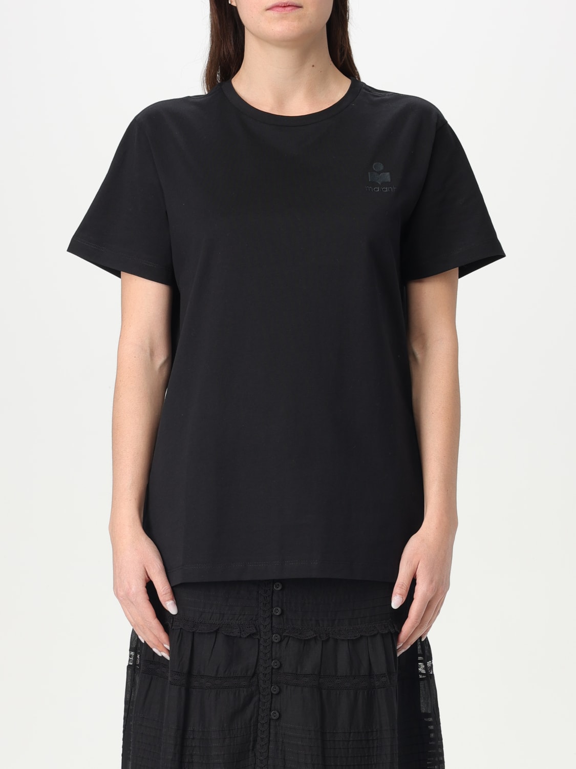 ISABEL MARANT ETOILE T-SHIRT: T-shirt woman Isabel Marant Etoile, Black - Img 1