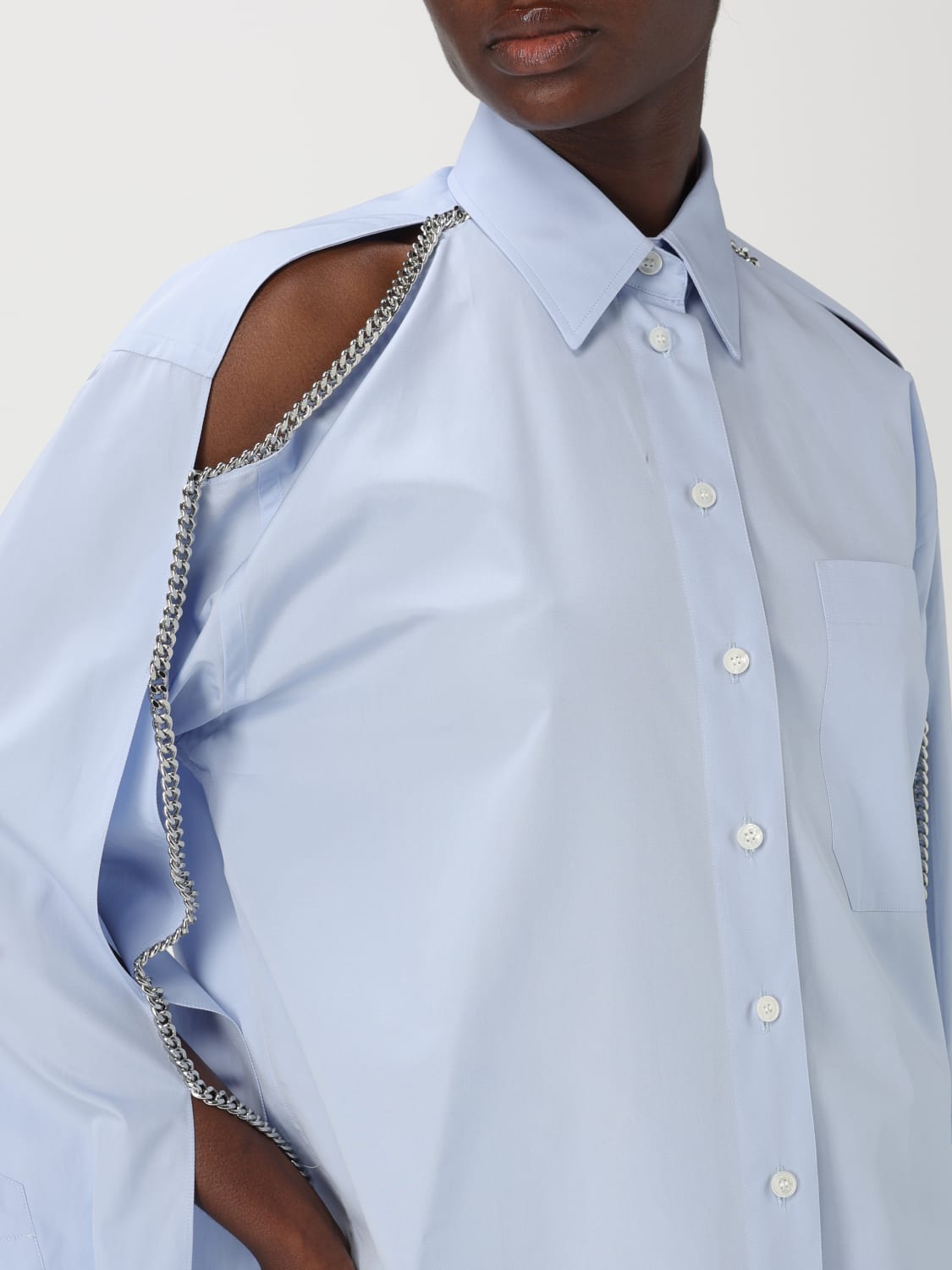 STELLA MCCARTNEY CAMISA: Top mujer Stella McCartney, Azul Oscuro - Img 5
