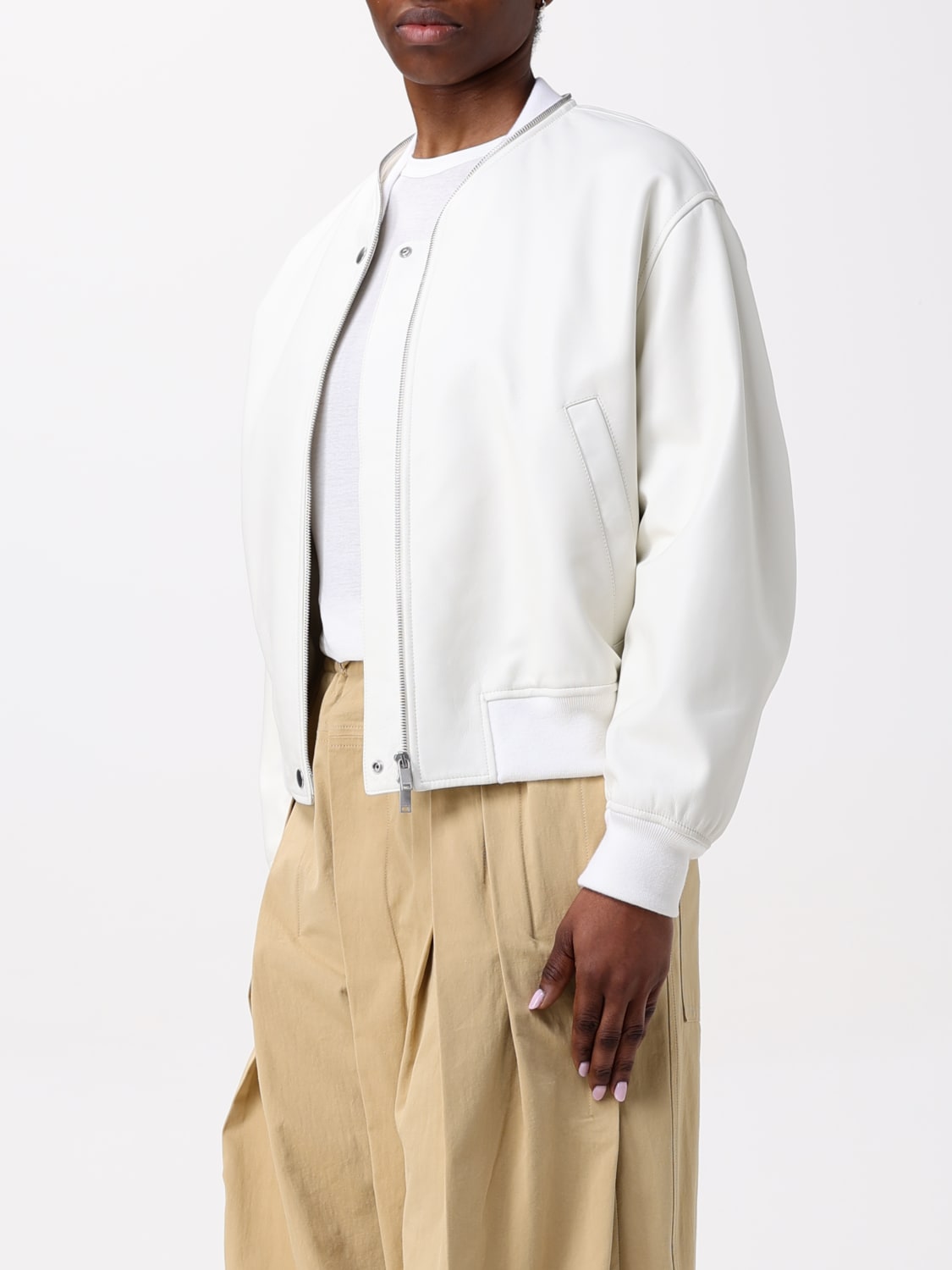 ジャケット JIL SANDER Woman Jacket White J04BN0104J07173 102 JIL SANDER: Jacket woman - White | Jil Sander jacket