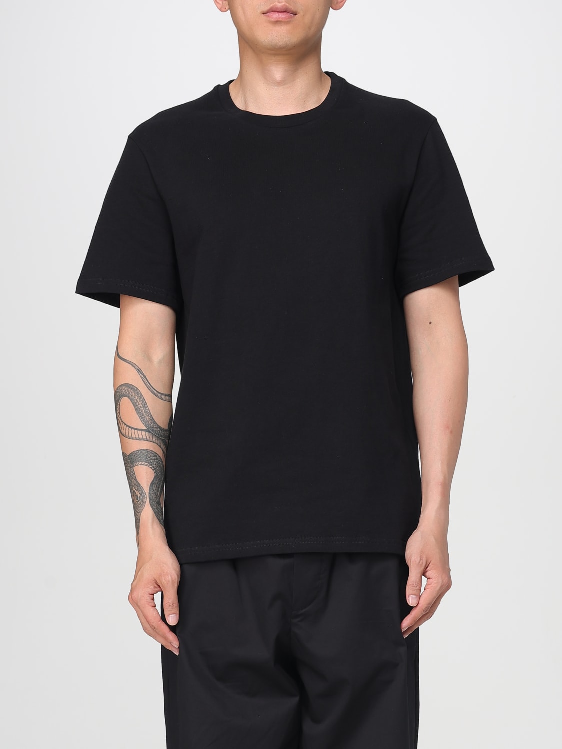 JIL SANDER T-SHIRT: T-shirt men Jil Sander, Black - Img 1