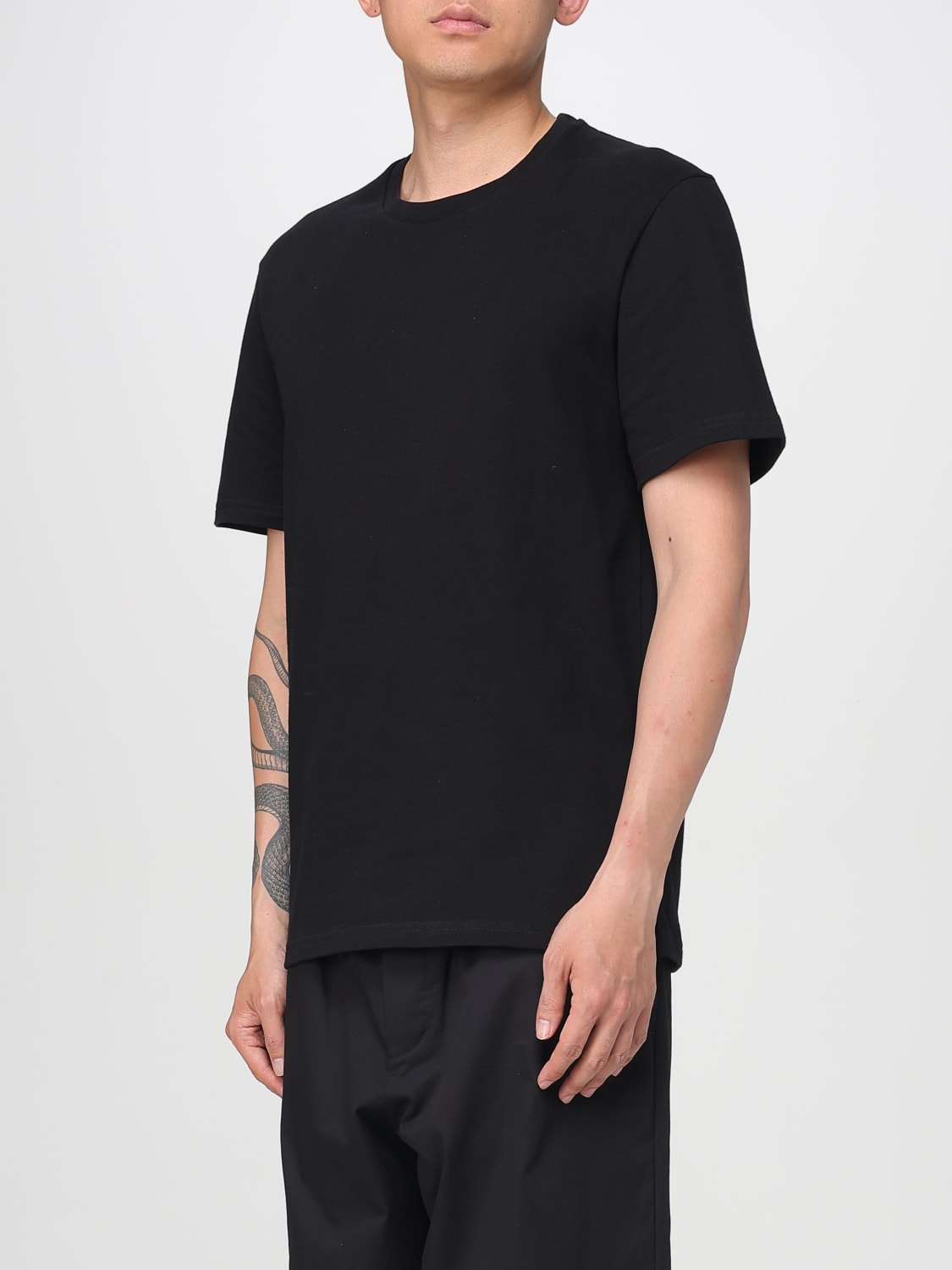 JIL SANDER T-SHIRT: T-shirt men Jil Sander, Black - Img 4