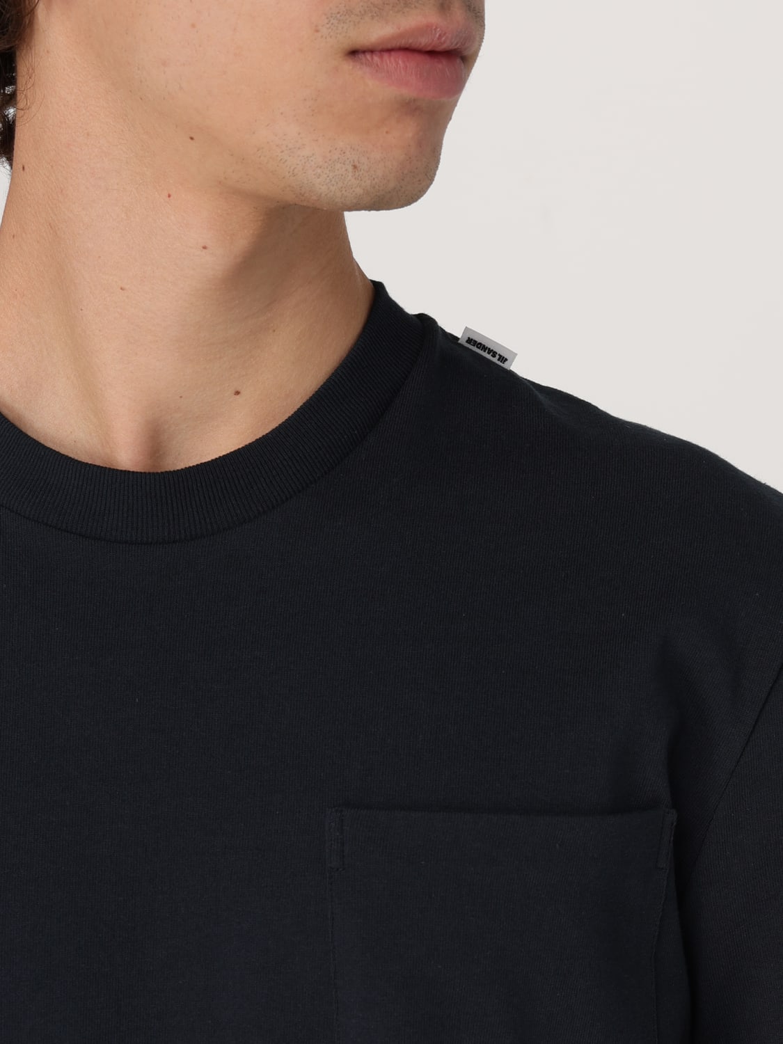 Tシャツ・カットソー JIL SANDER Men T Shirts J22GC0197J20256 402 Blue JIL SANDER: T-shirt men - Blue | Jil Sander t-shirt