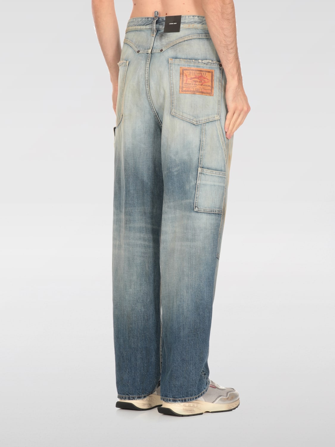 DSQUARED2 JEANS: Jeans men Dsquared2, Blue - Img 3