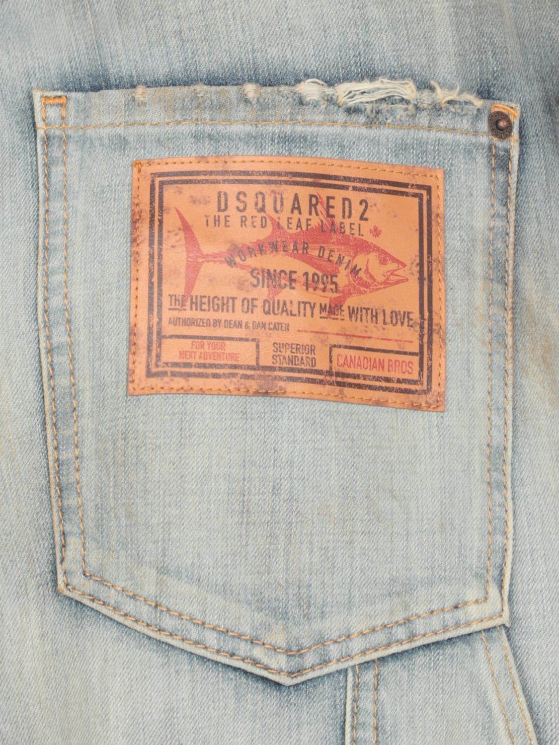 DSQUARED2 JEANS: Jeans men Dsquared2, Blue - Img 4