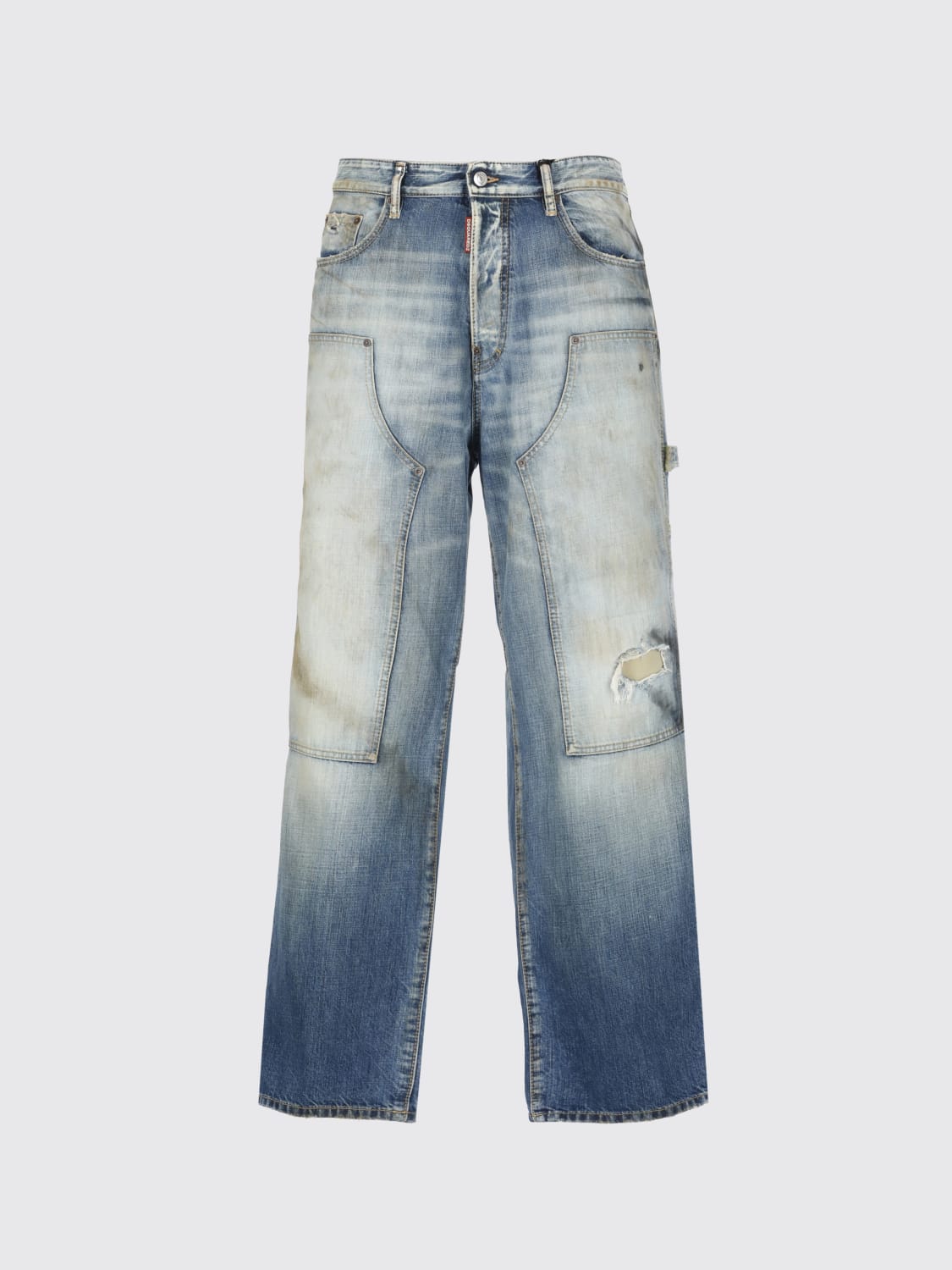 DSQUARED2 JEANS: Jeans men Dsquared2, Blue - Img 5