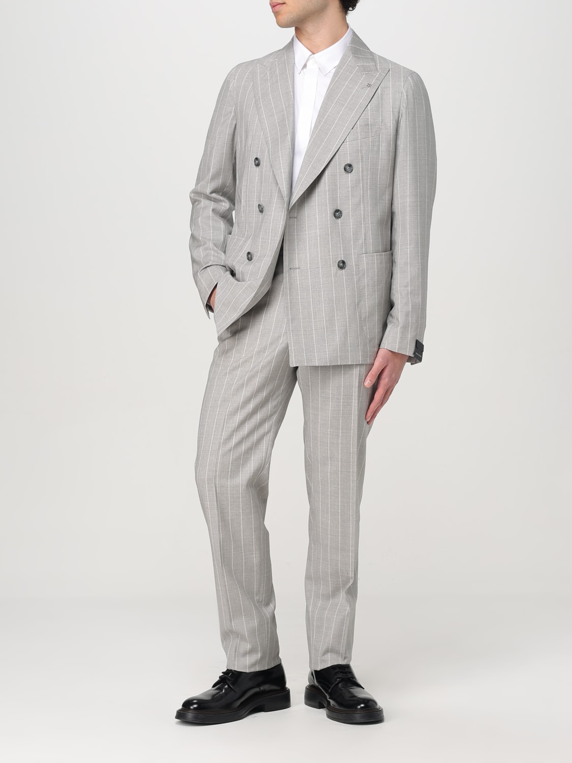 TAGLIATORE ANZUG: Anzug herren Tagliatore, Grau - Img 2