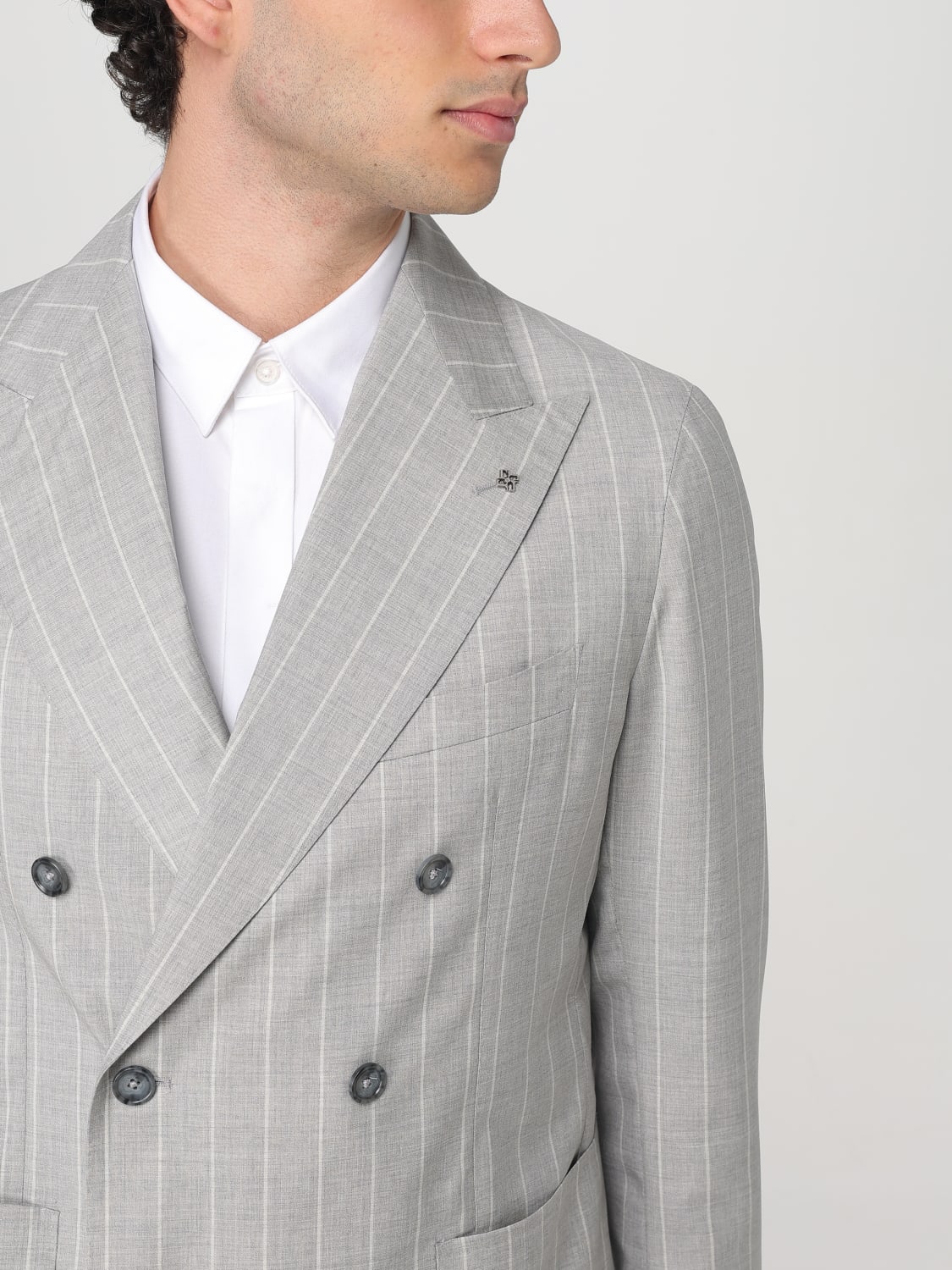 TAGLIATORE ANZUG: Anzug herren Tagliatore, Grau - Img 5