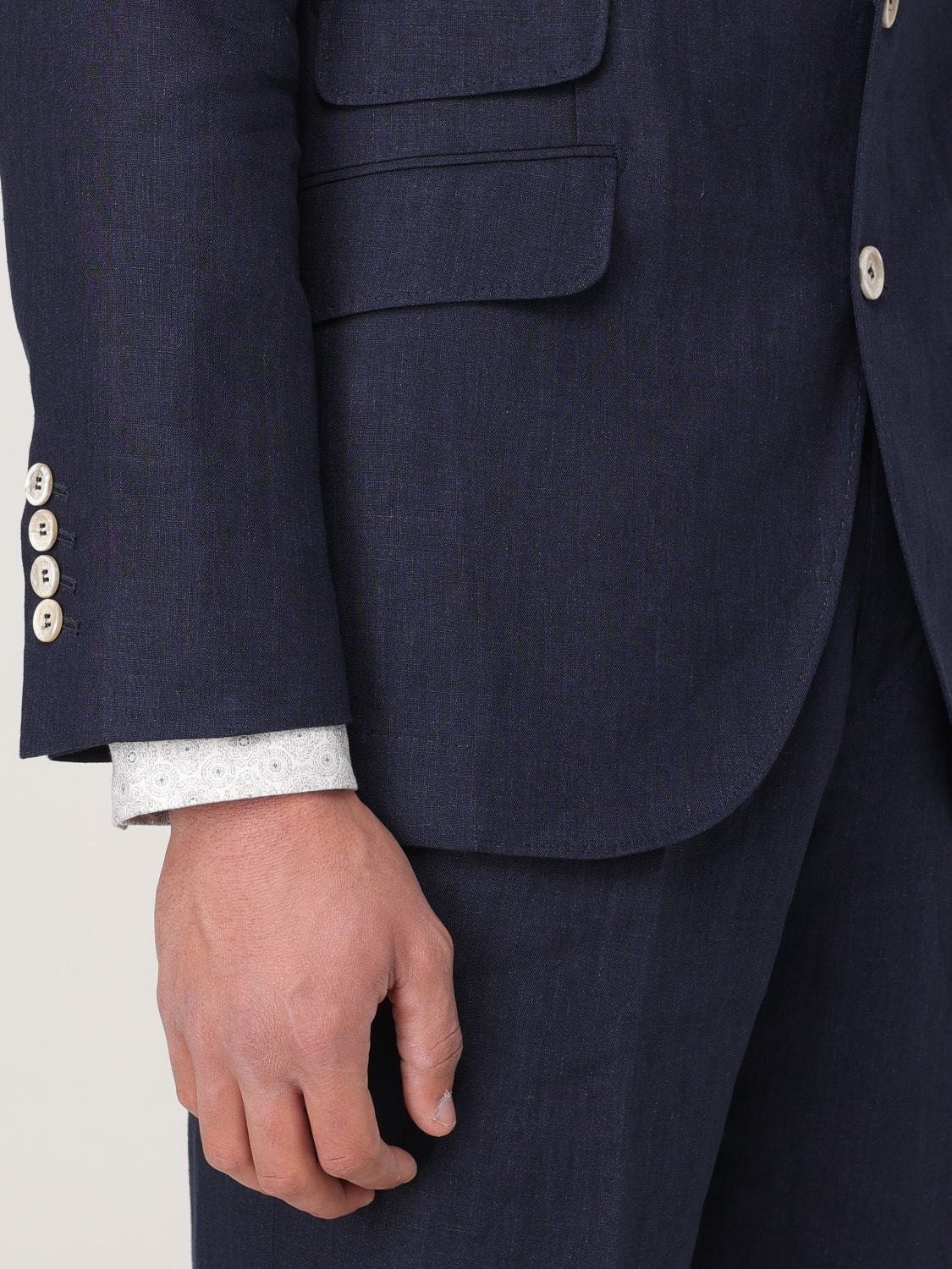 BRUNELLO CUCINELLI: Suit men - Navy | Brunello Cucinelli