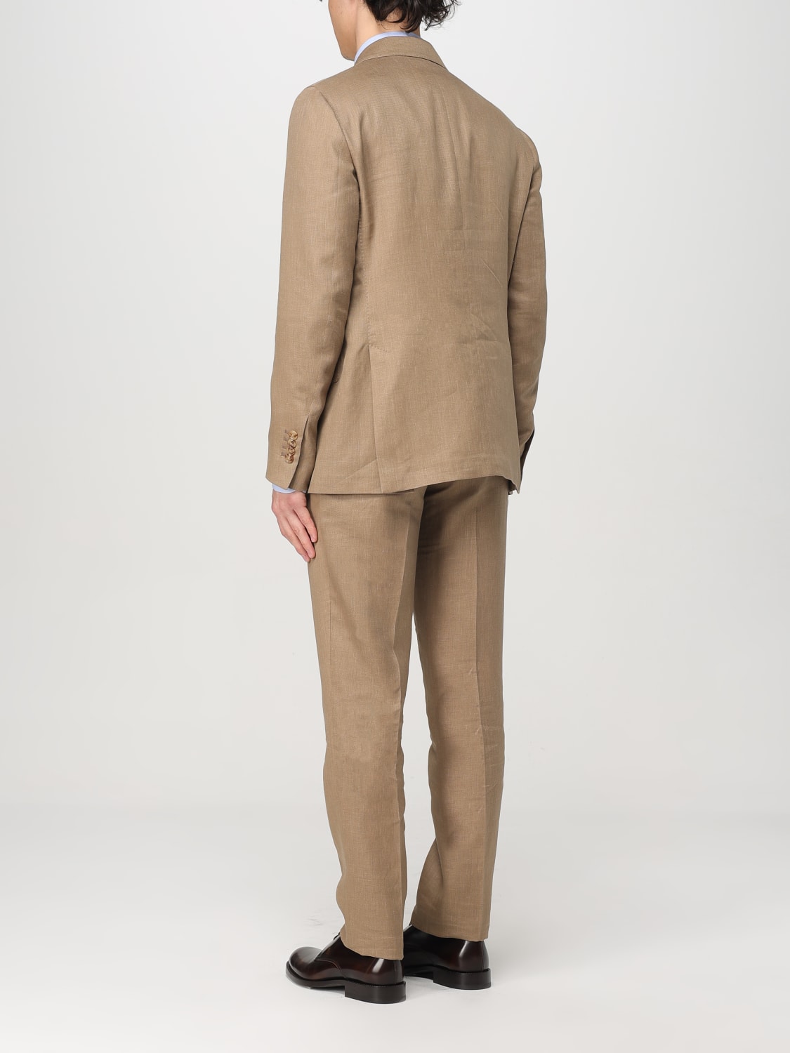LARDINI SUIT: Suit men Lardini, Brown - Img 3