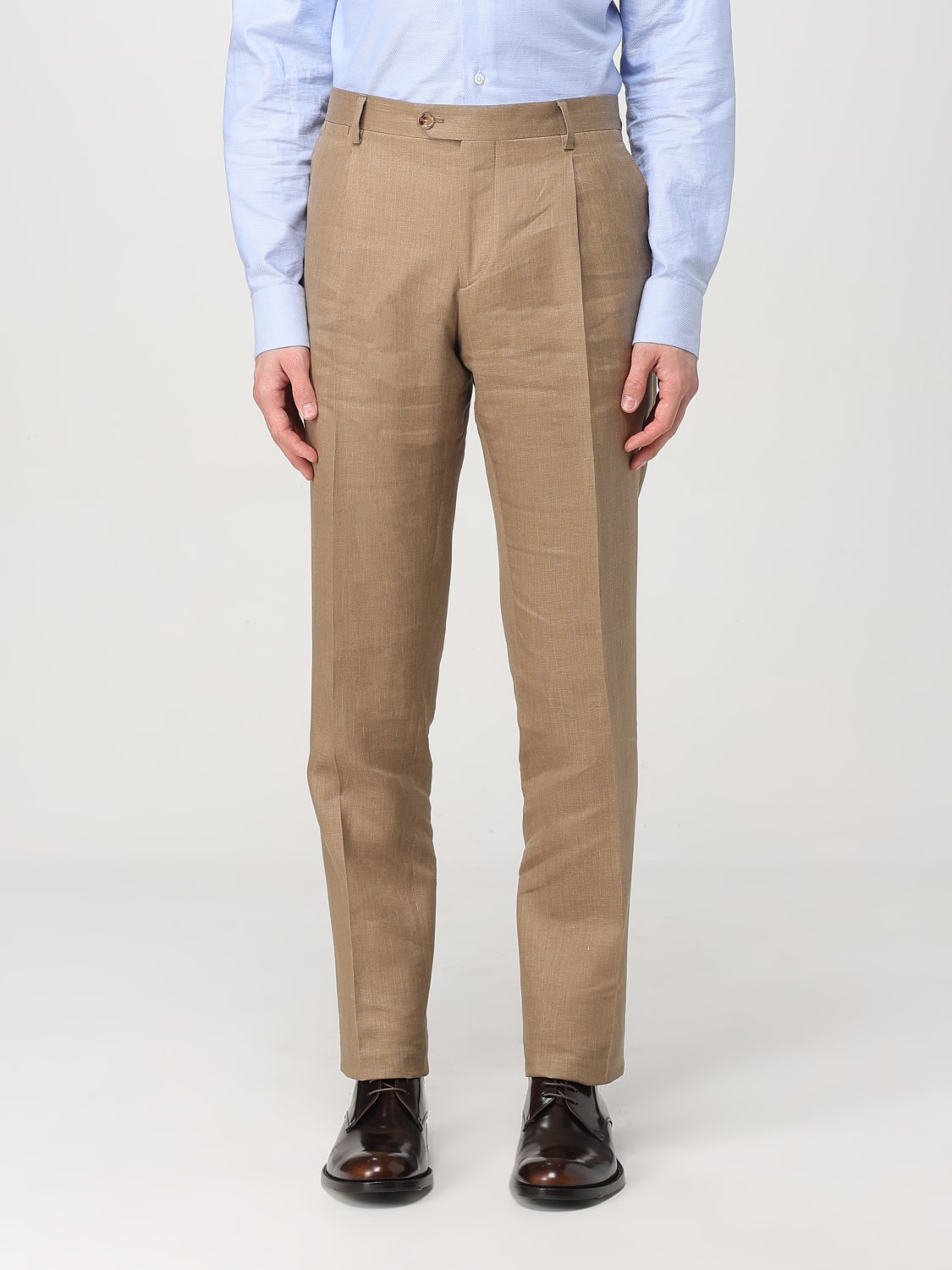 LARDINI SUIT: Suit men Lardini, Brown - Img 6