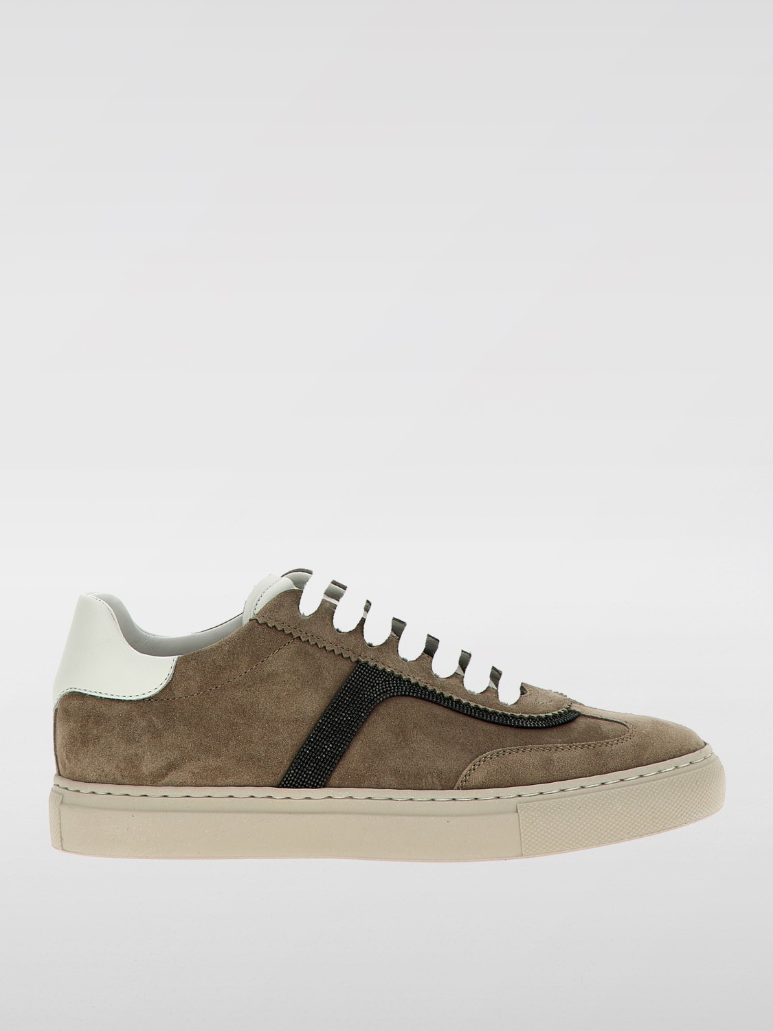 BRUNELLO CUCINELLI: Sneakers woman - Beige | Brunello