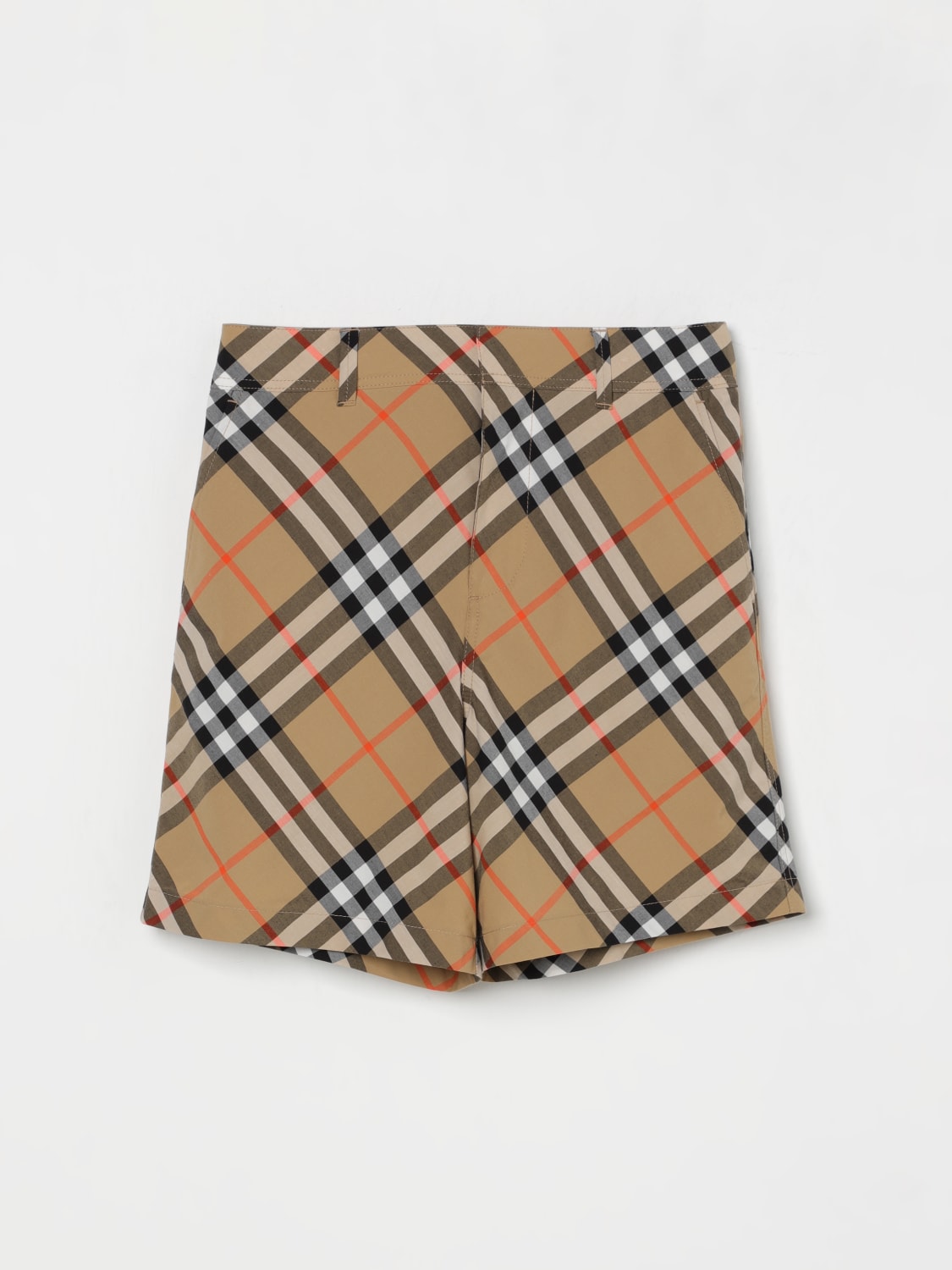 BURBERRY SHORTS: Shorts kids Burberry, Beige - Img 1