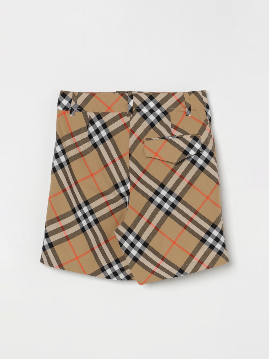 BURBERRY SHORTS: Shorts kids Burberry, Beige - Img 2